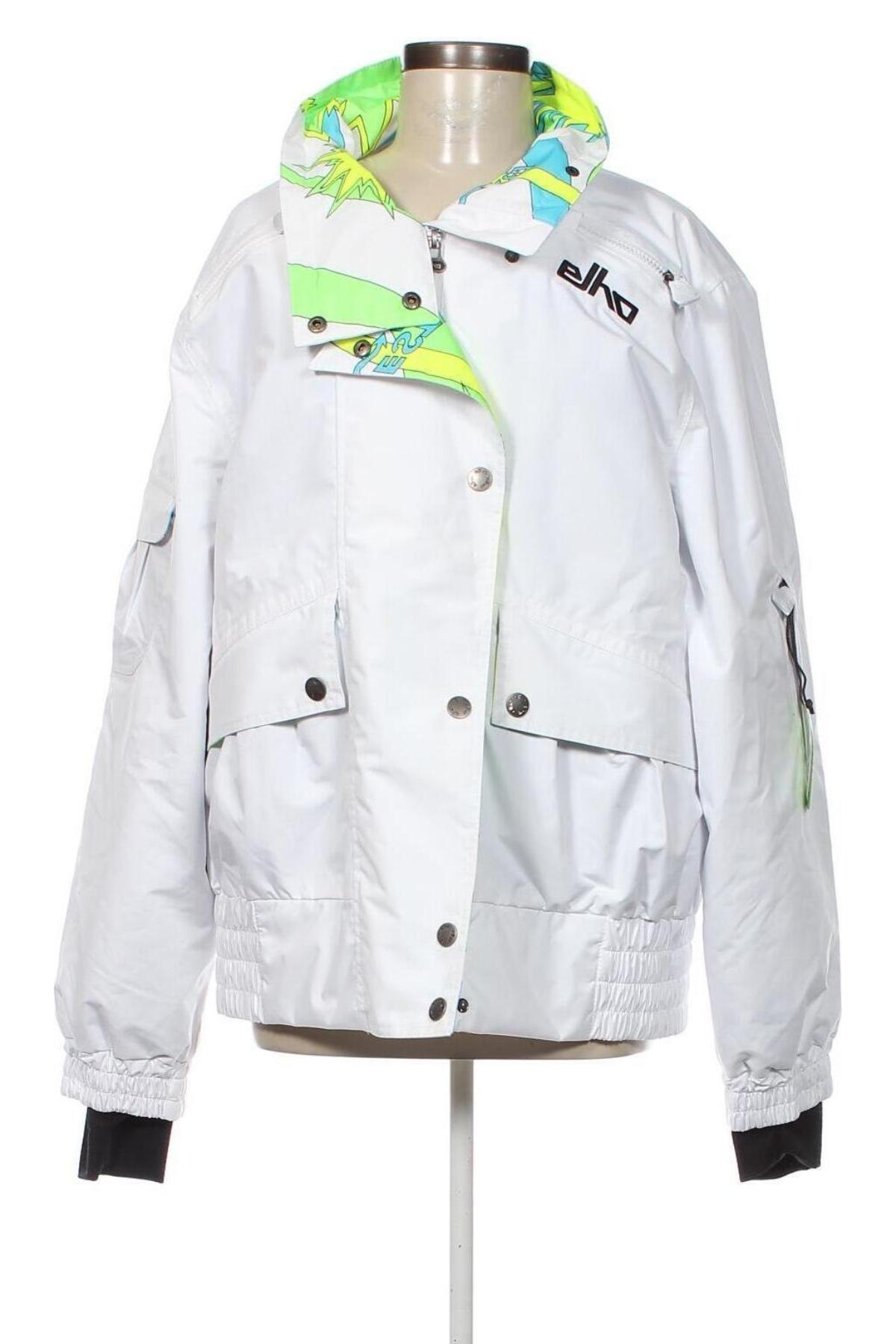 Дамско яке за зимни спортове Elho, Размер XL, Цвят Бял, Цена 102,03 лв.