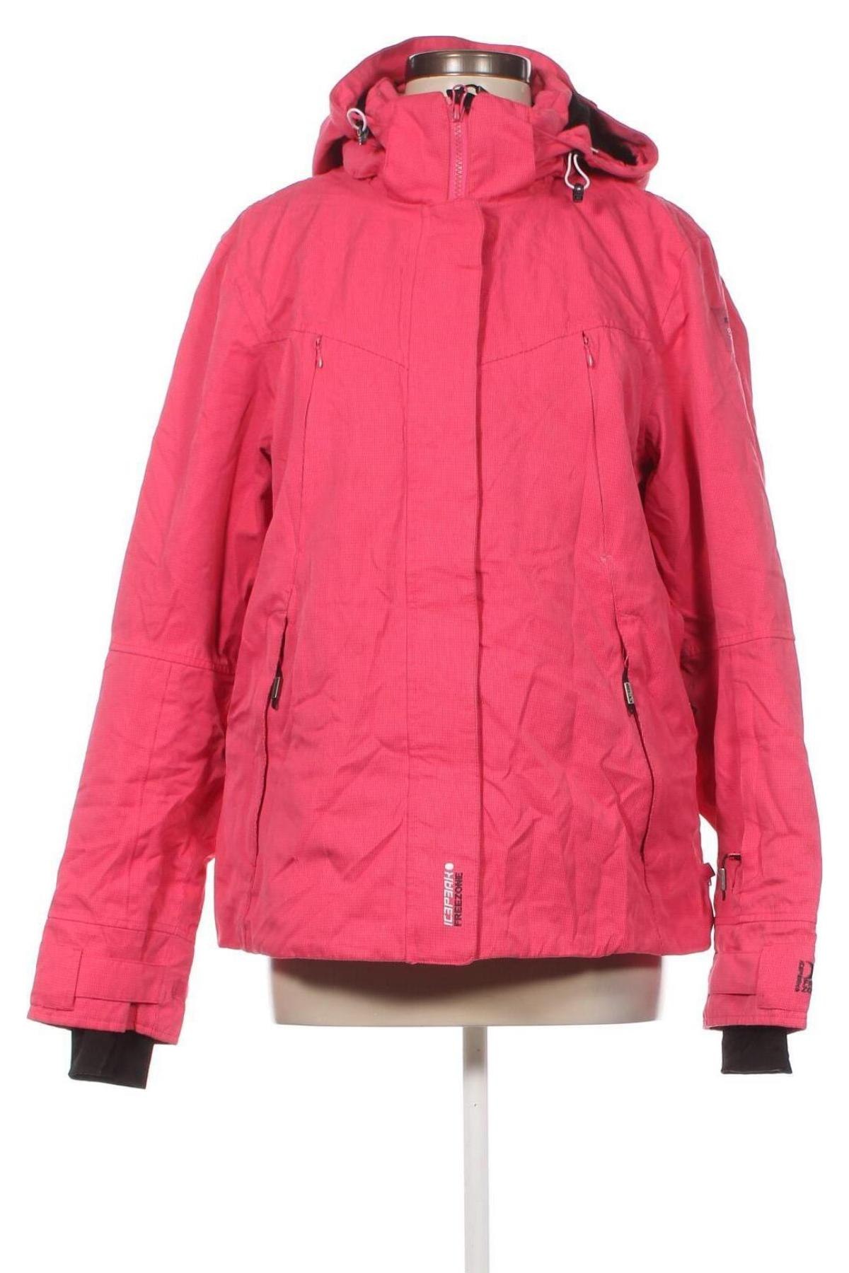 Γυναίκειο μπουφάν για χειμερινά σπορ Icepeak, Μέγεθος XL, Χρώμα Ρόζ , Τιμή 37,02 €