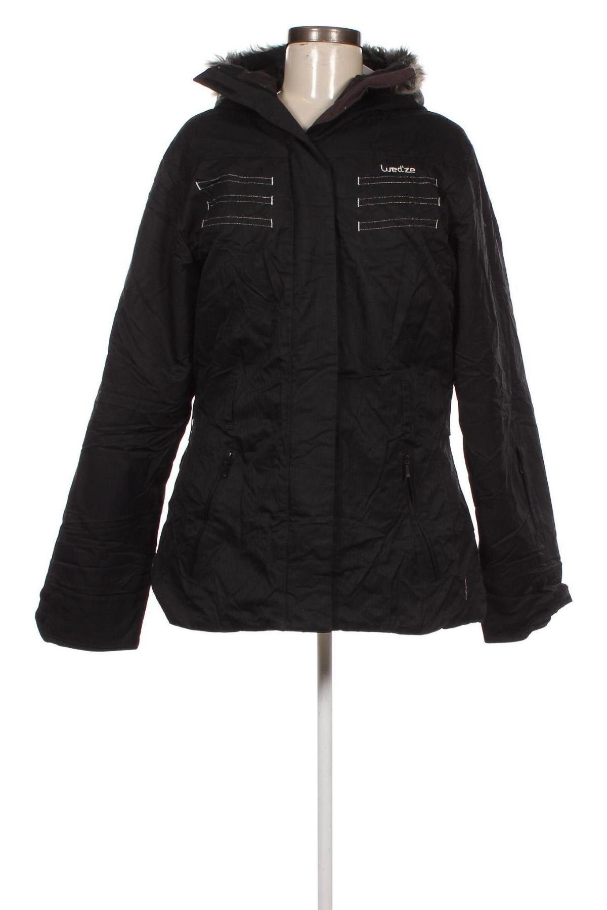 Damenjacke für Wintersports Wedze, Größe XL, Farbe Schwarz, Preis 17,96 €