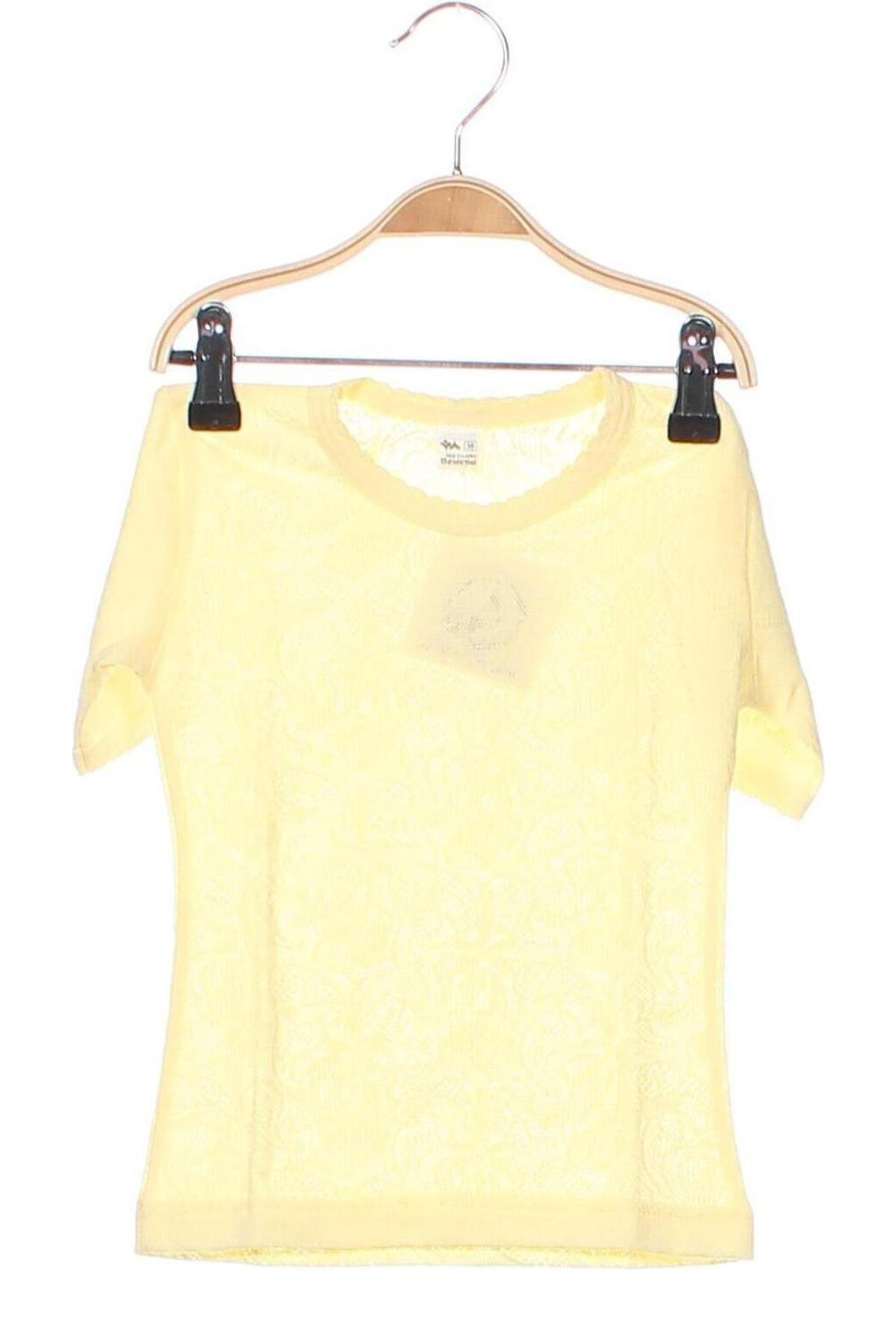 Детска блуза, Размер 2-3y/ 98-104 см, Цвят Жълт, Цена 13,31 лв.