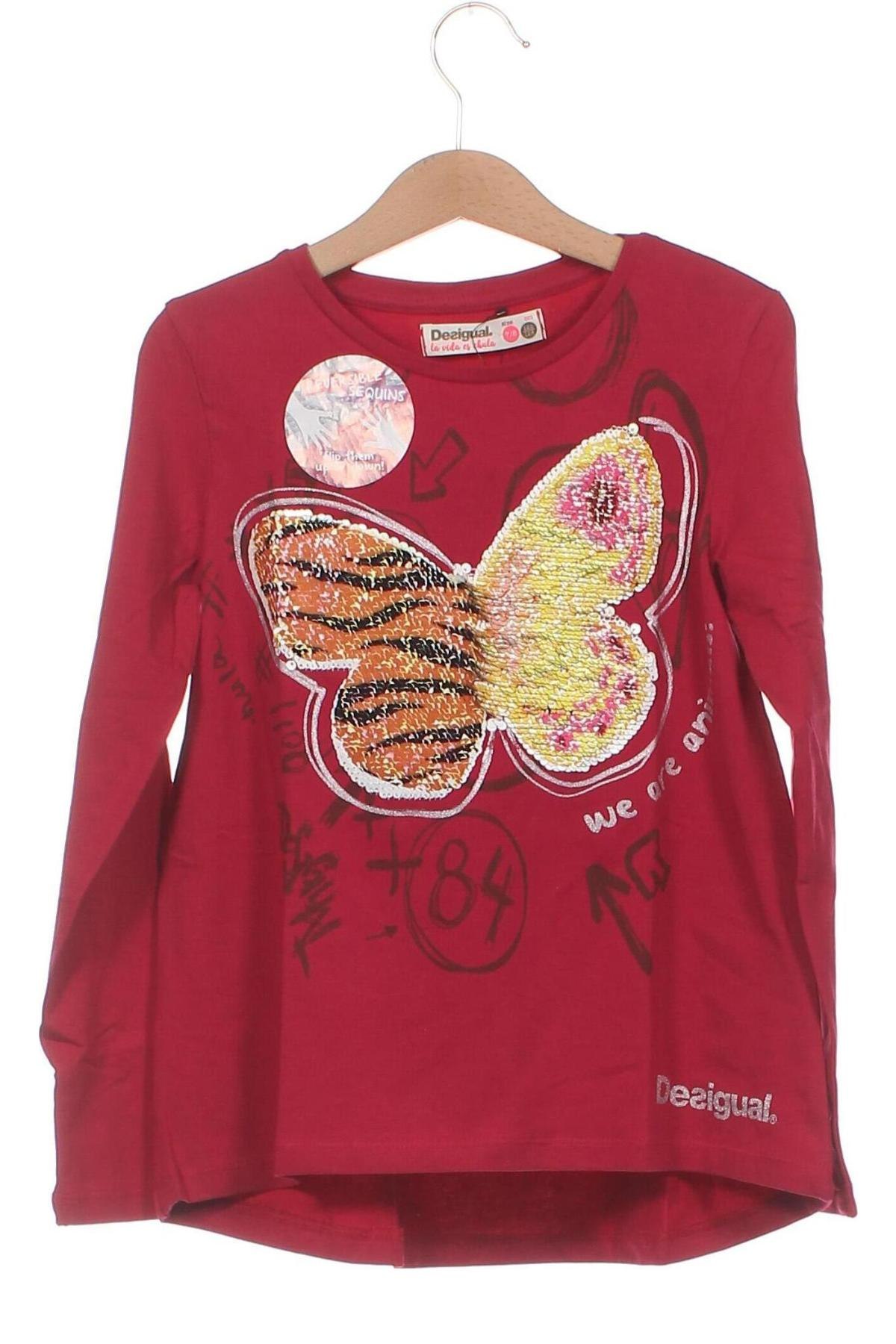 Kinder Shirt Desigual, Größe 6-7y/ 122-128 cm, Farbe Rosa, Preis 29,09 €