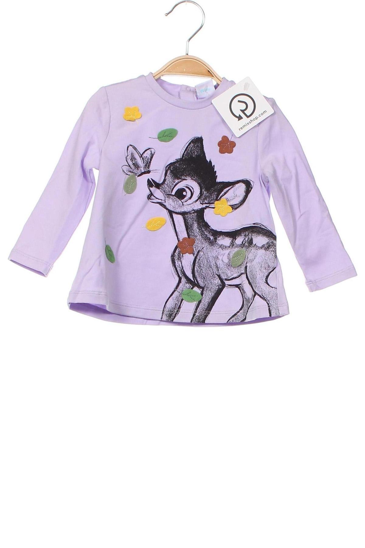 Kinder Shirt Disney, Größe 6-9m/ 68-74 cm, Farbe Lila, Preis 9,28 €