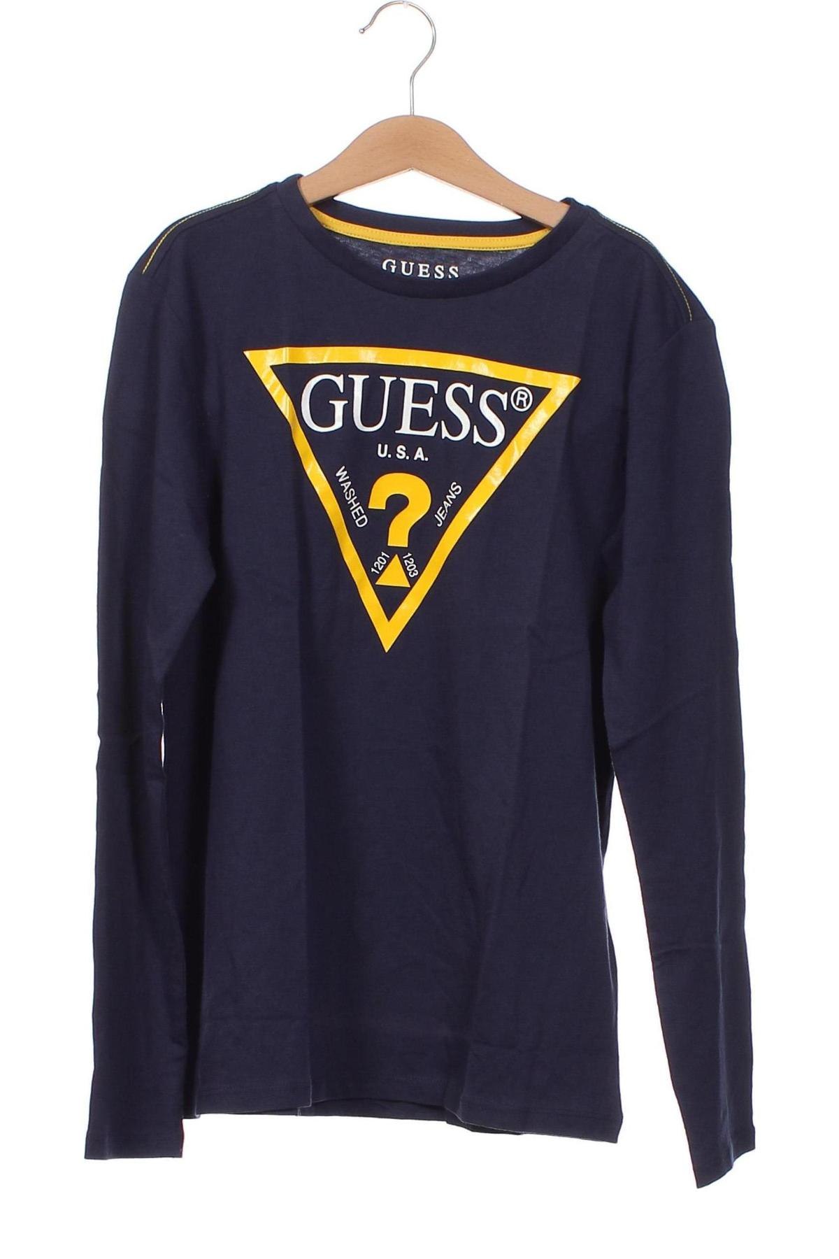 Παιδική μπλούζα Guess, Μέγεθος 11-12y/ 152-158 εκ., Χρώμα Μπλέ, Τιμή 21,43 €