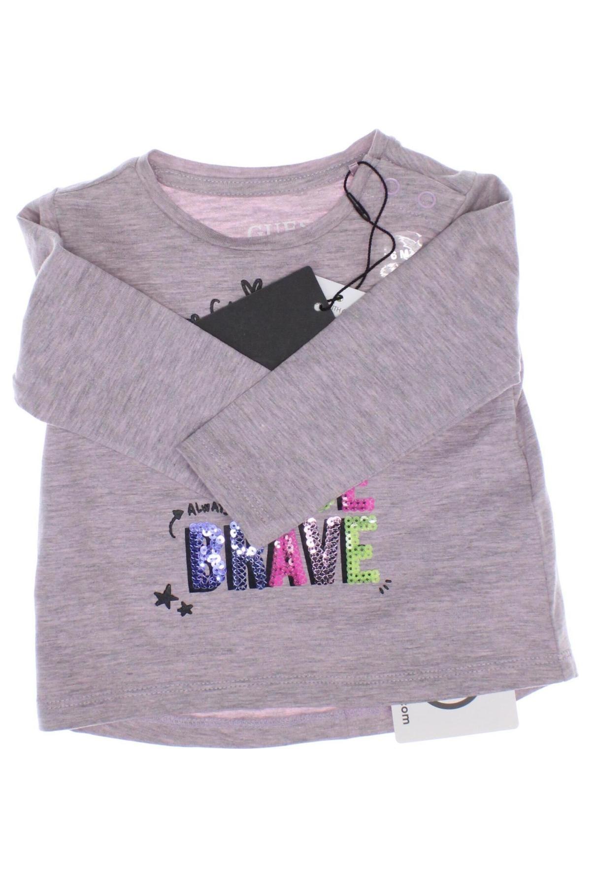 Bluză pentru copii Guess, Mărime 3-6m/ 62-68 cm, Culoare Mov, Preț 109,42 Lei