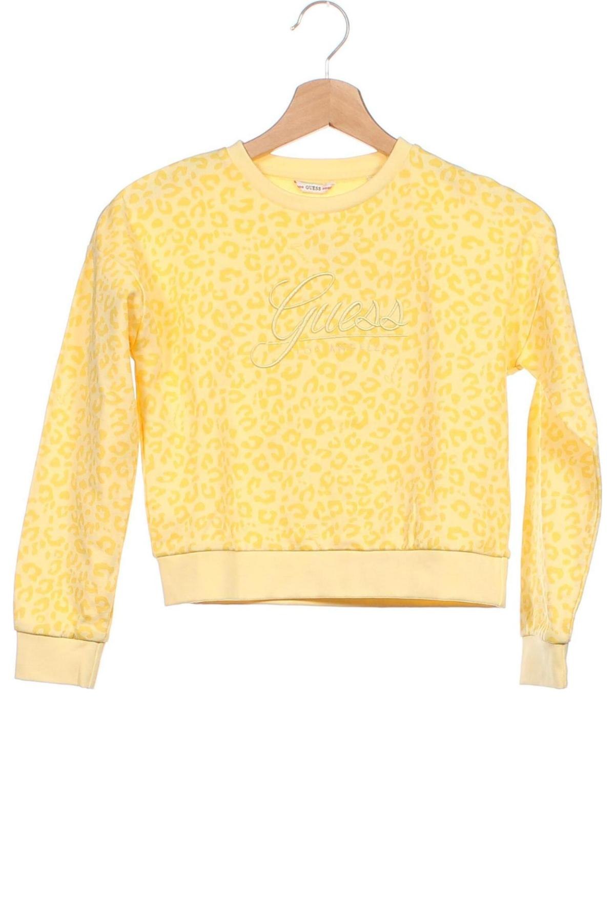 Kinder Shirt Guess, Größe 7-8y/ 128-134 cm, Farbe Gelb, Preis 21,43 €