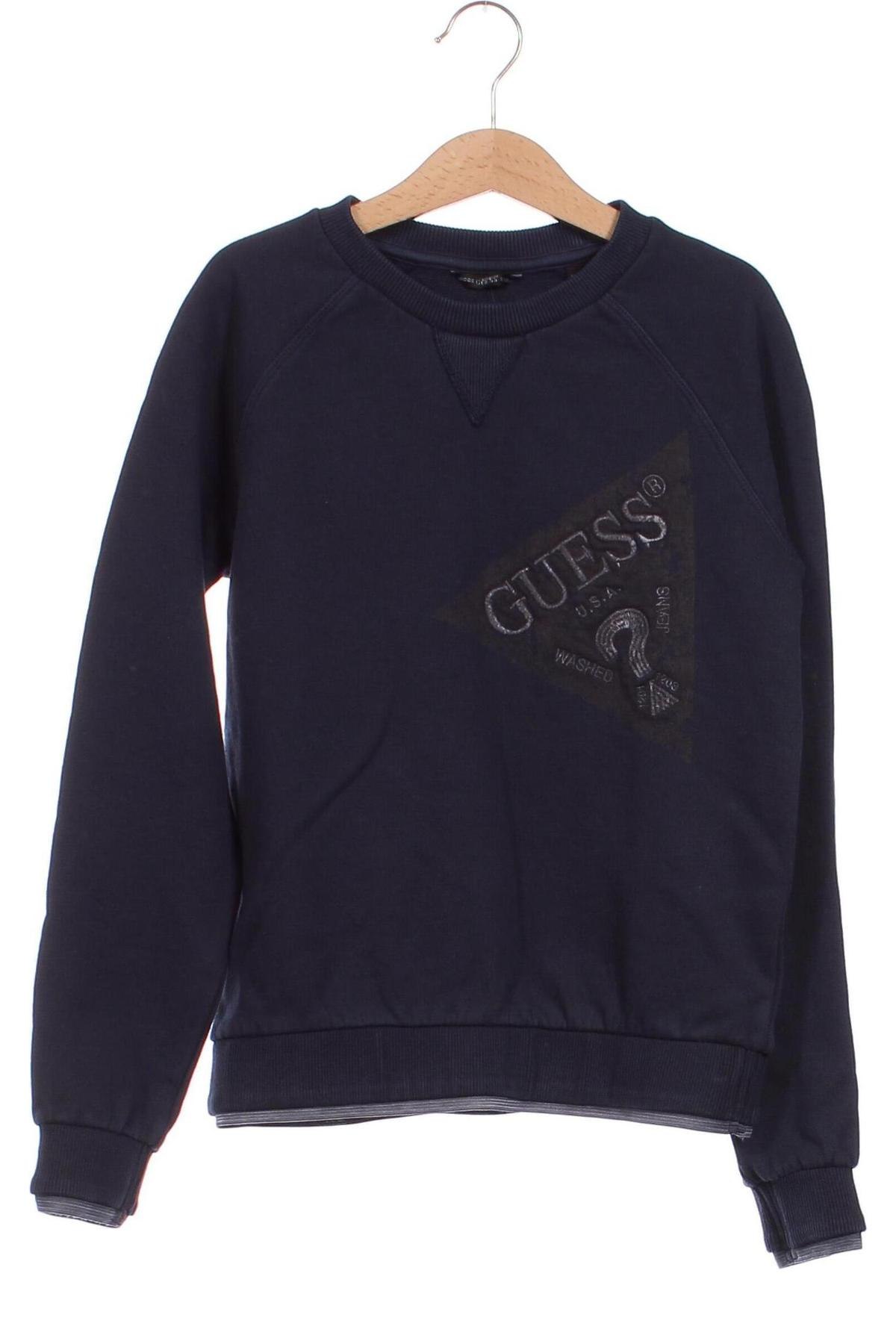 Детска блуза Guess, Размер 7-8y/ 128-134 см, Цвят Син, Цена 77,00 лв.