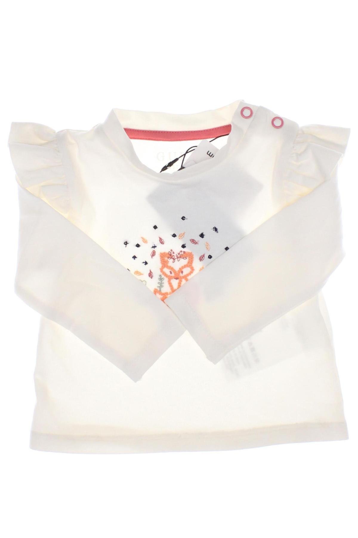 Kinder Shirt Guess, Größe 3-6m/ 62-68 cm, Farbe Weiß, Preis € 39,69