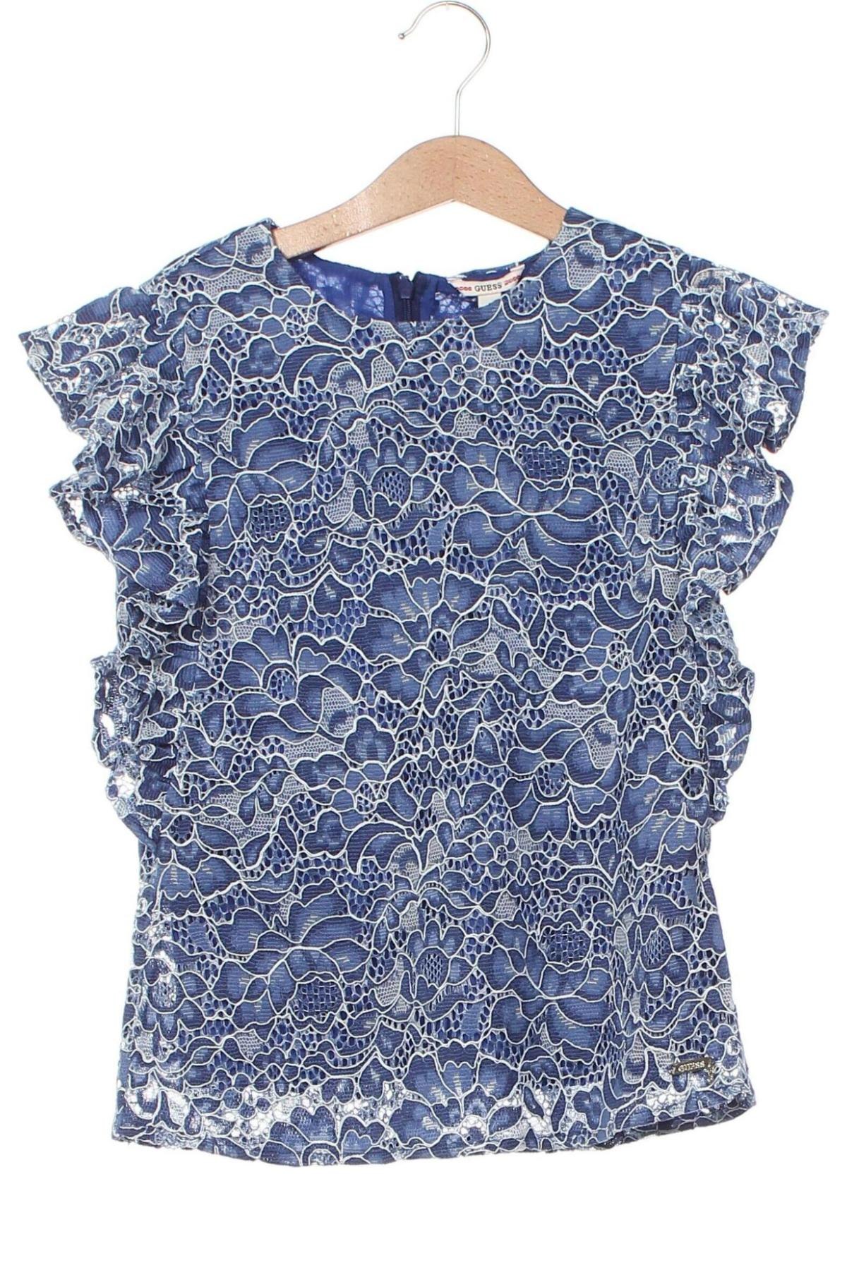 Παιδική μπλούζα Guess, Μέγεθος 7-8y/ 128-134 εκ., Χρώμα Μπλέ, Τιμή 15,88 €