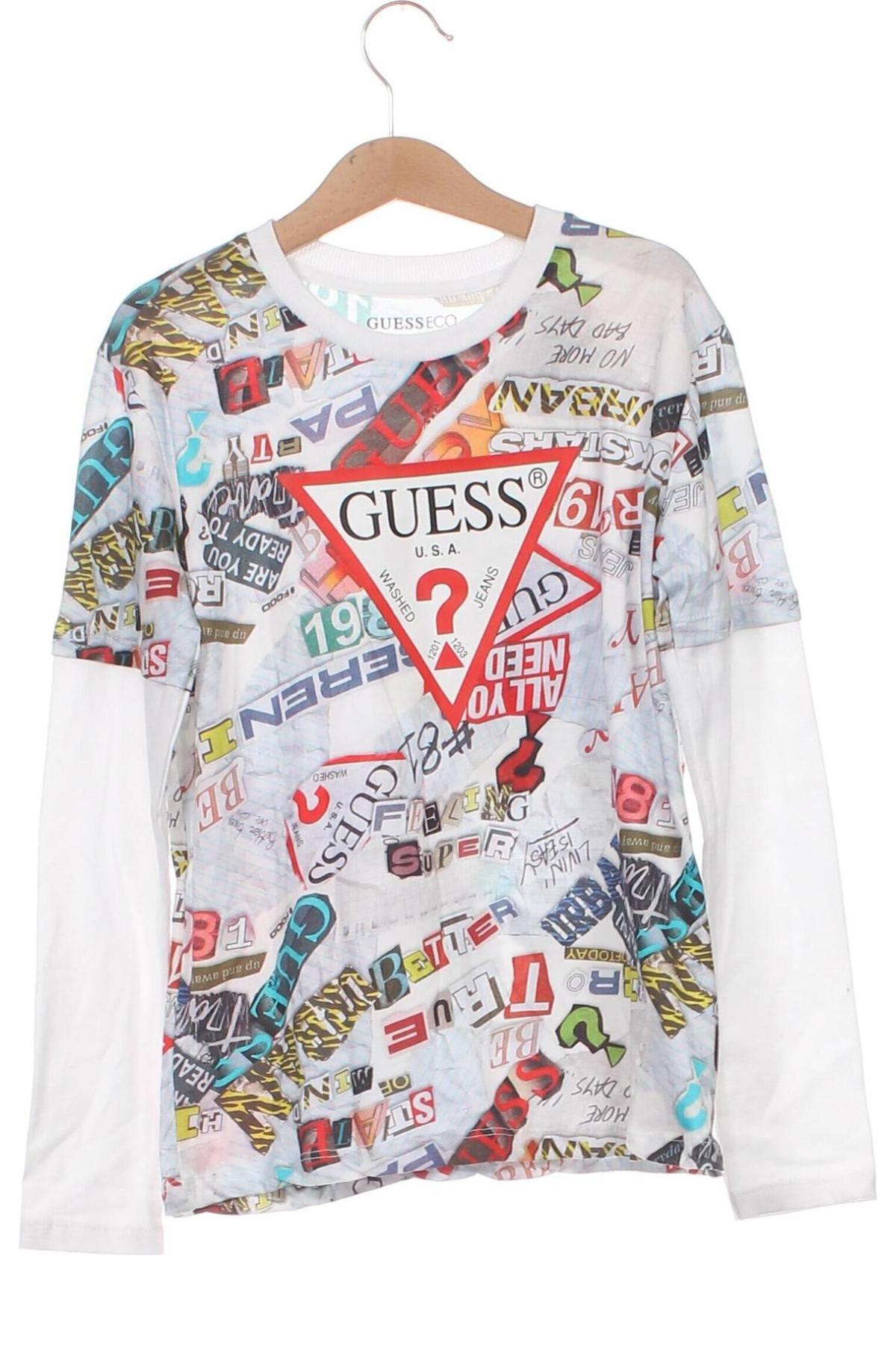Kinder Shirt Guess, Größe 8-9y/ 134-140 cm, Farbe Mehrfarbig, Preis € 39,69