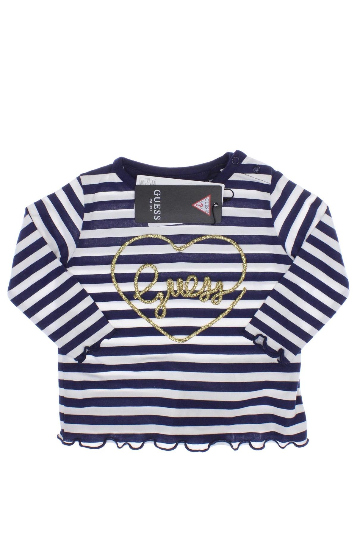 Παιδική μπλούζα Guess, Μέγεθος 3-6m/ 62-68 εκ., Χρώμα Πολύχρωμο, Τιμή 22,62 €