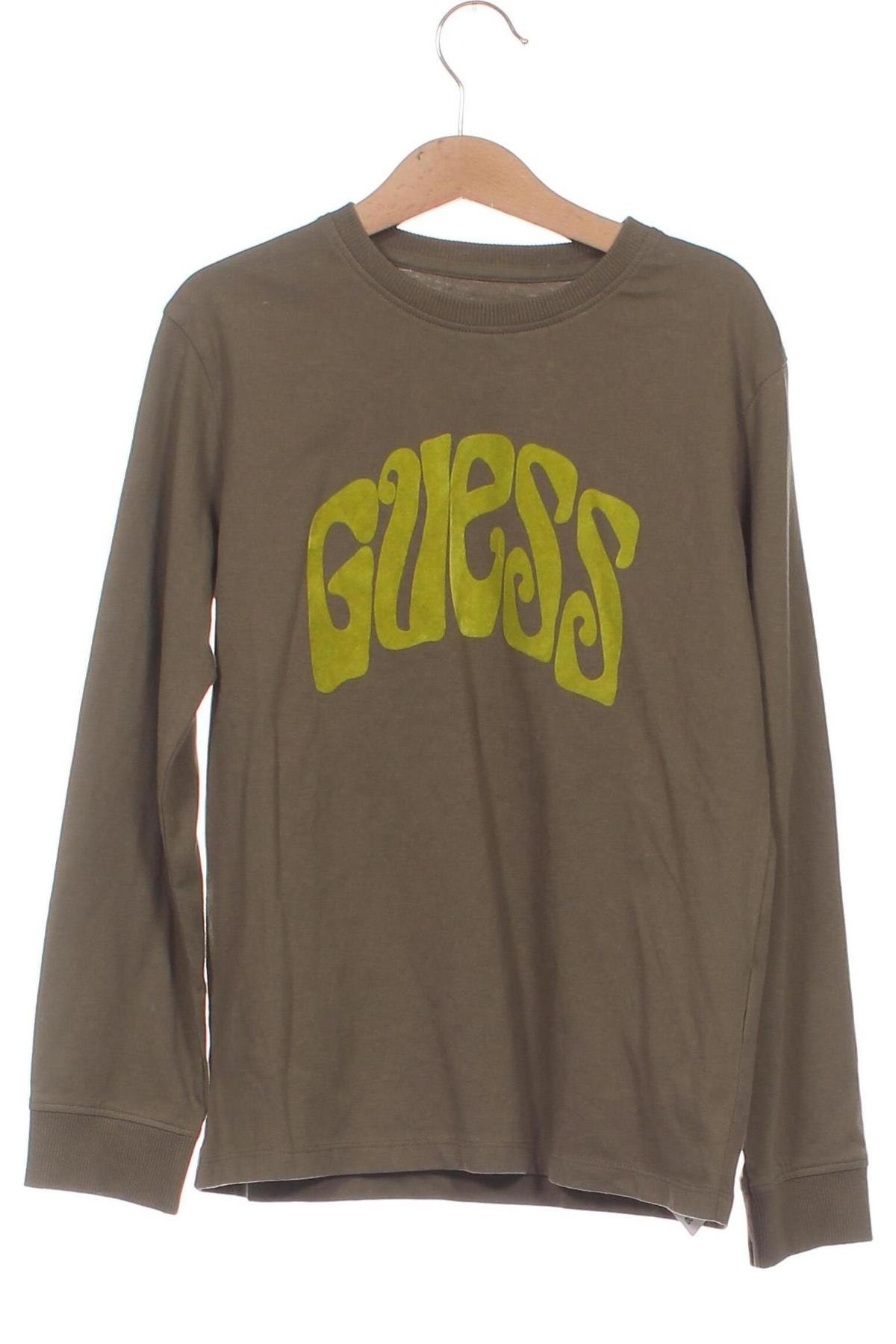 Kinder Shirt Guess, Größe 8-9y/ 134-140 cm, Farbe Grün, Preis € 21,43