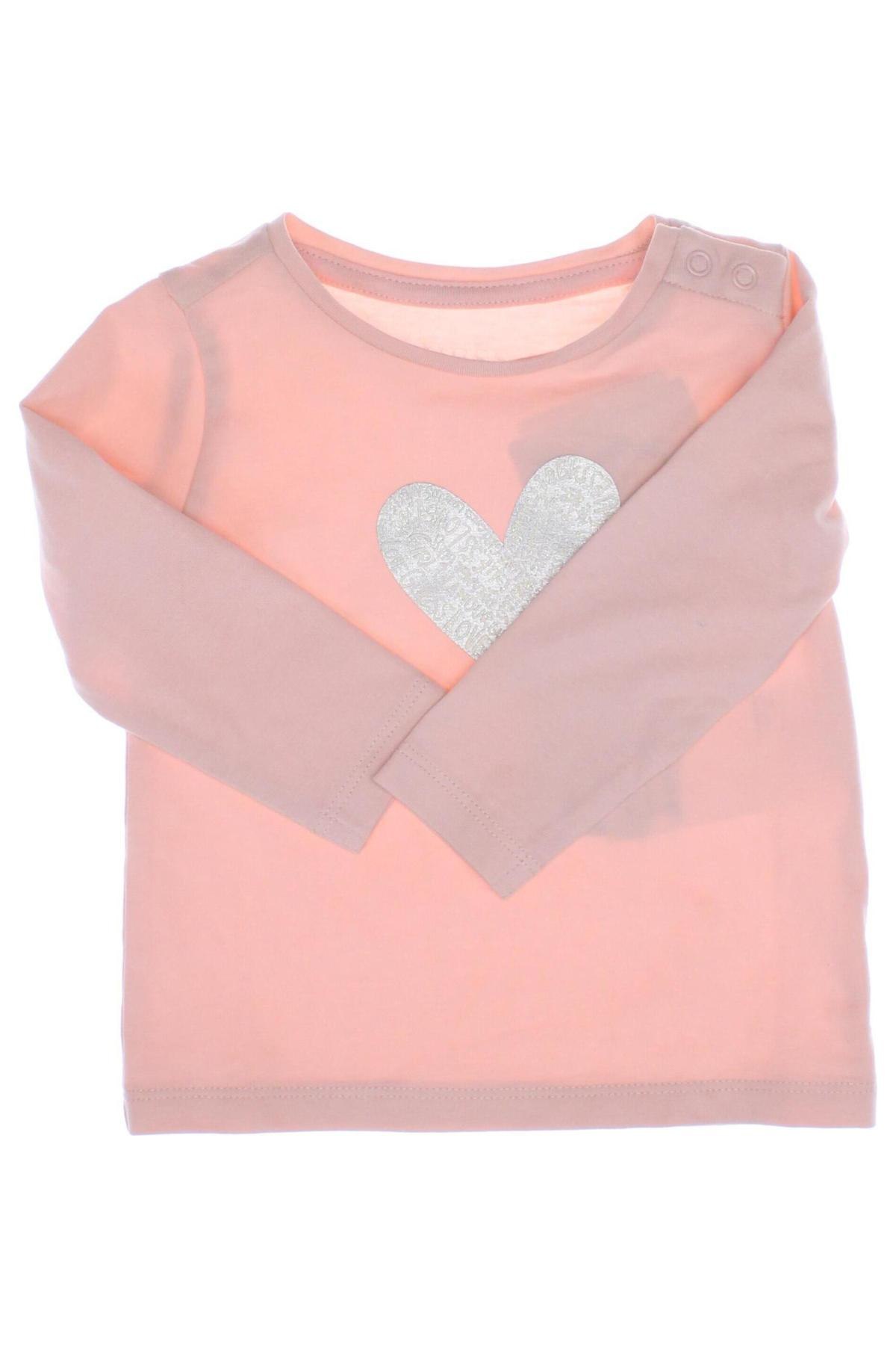 Bluză pentru copii Guess, Mărime 3-6m/ 62-68 cm, Culoare Roz, Preț 44,58 Lei