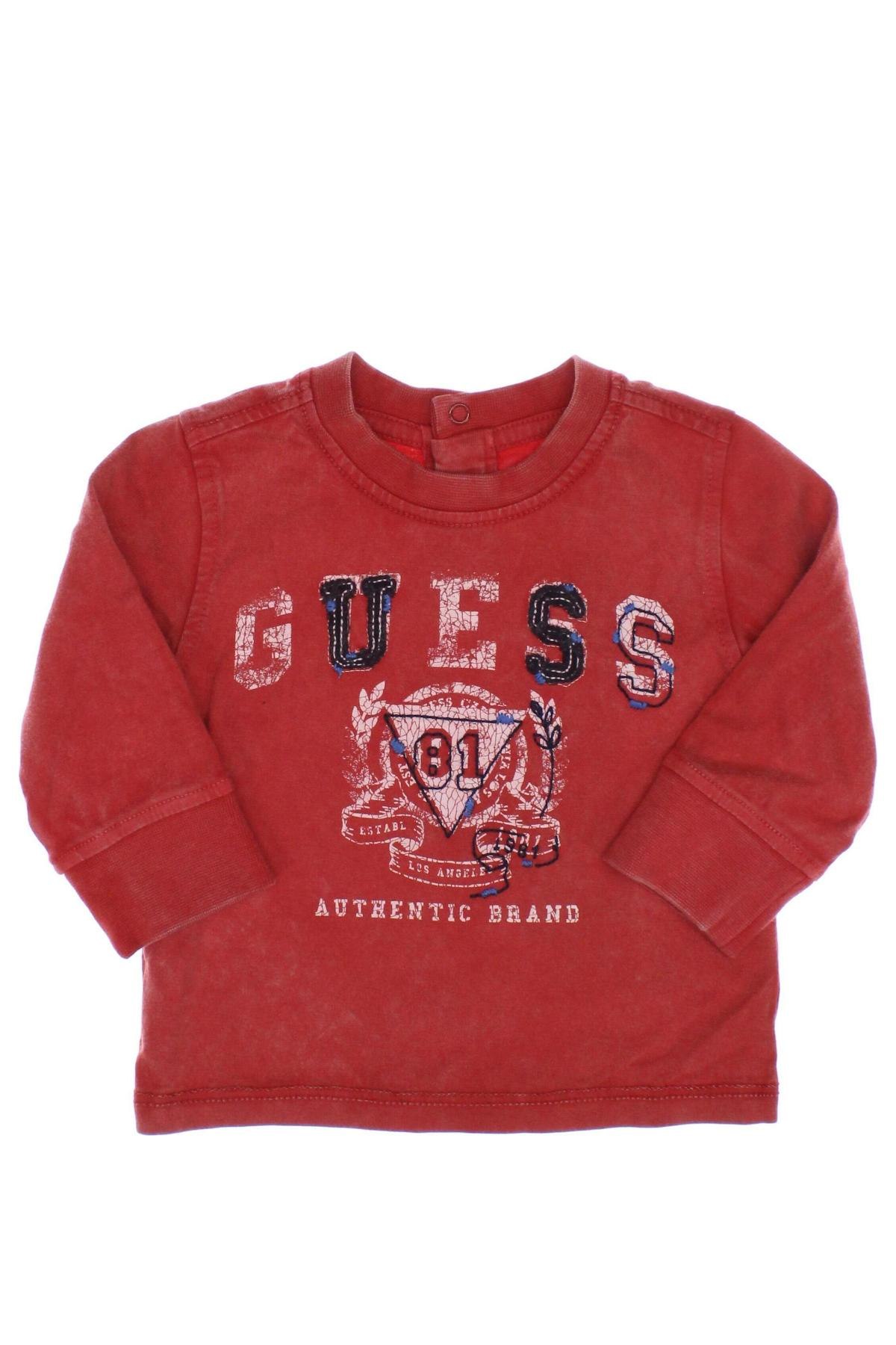 Kinder Shirt Guess, Größe 3-6m/ 62-68 cm, Farbe Rot, Preis € 20,24