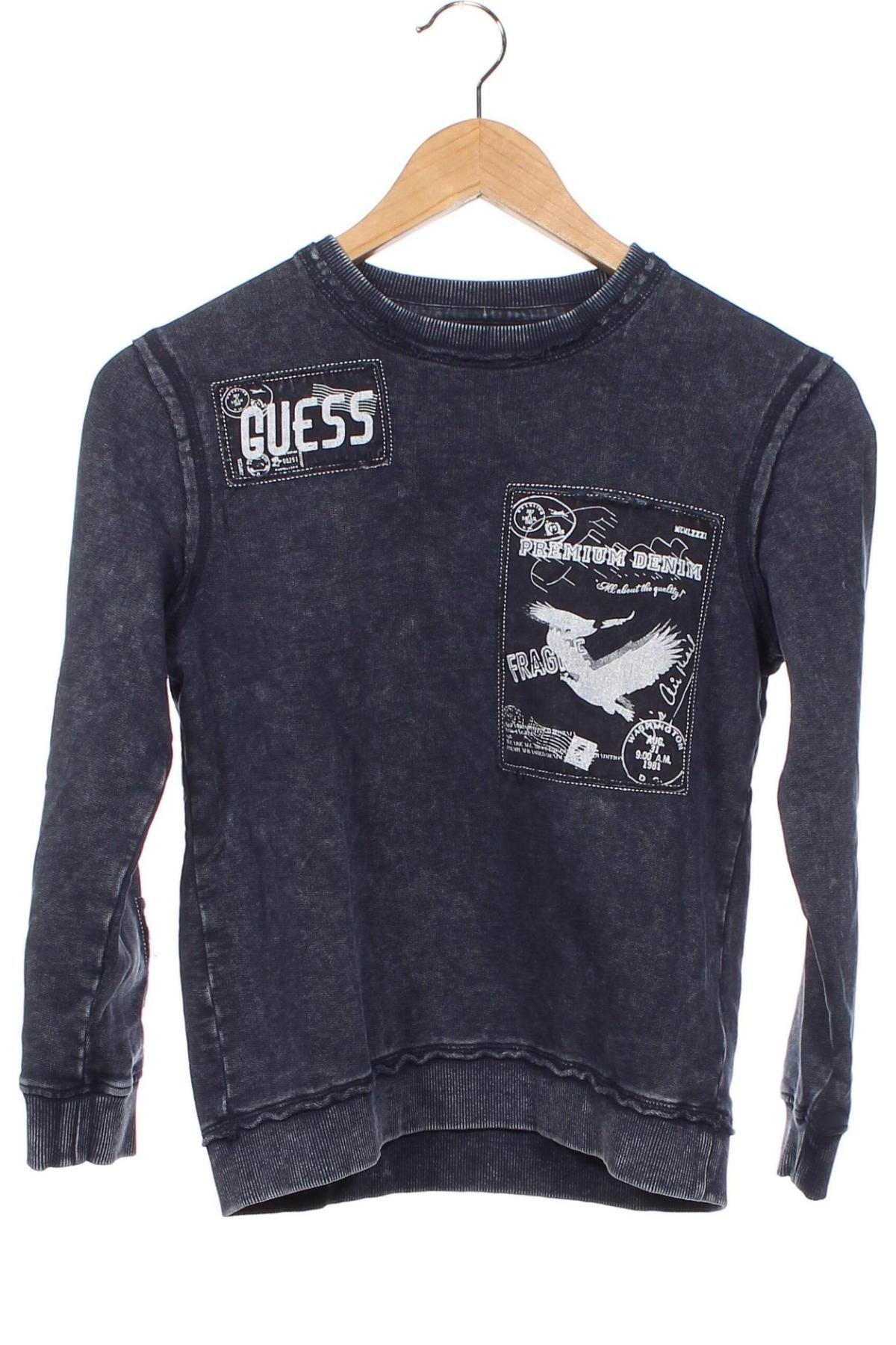 Kinder Shirt Guess, Größe 7-8y/ 128-134 cm, Farbe Blau, Preis € 22,62