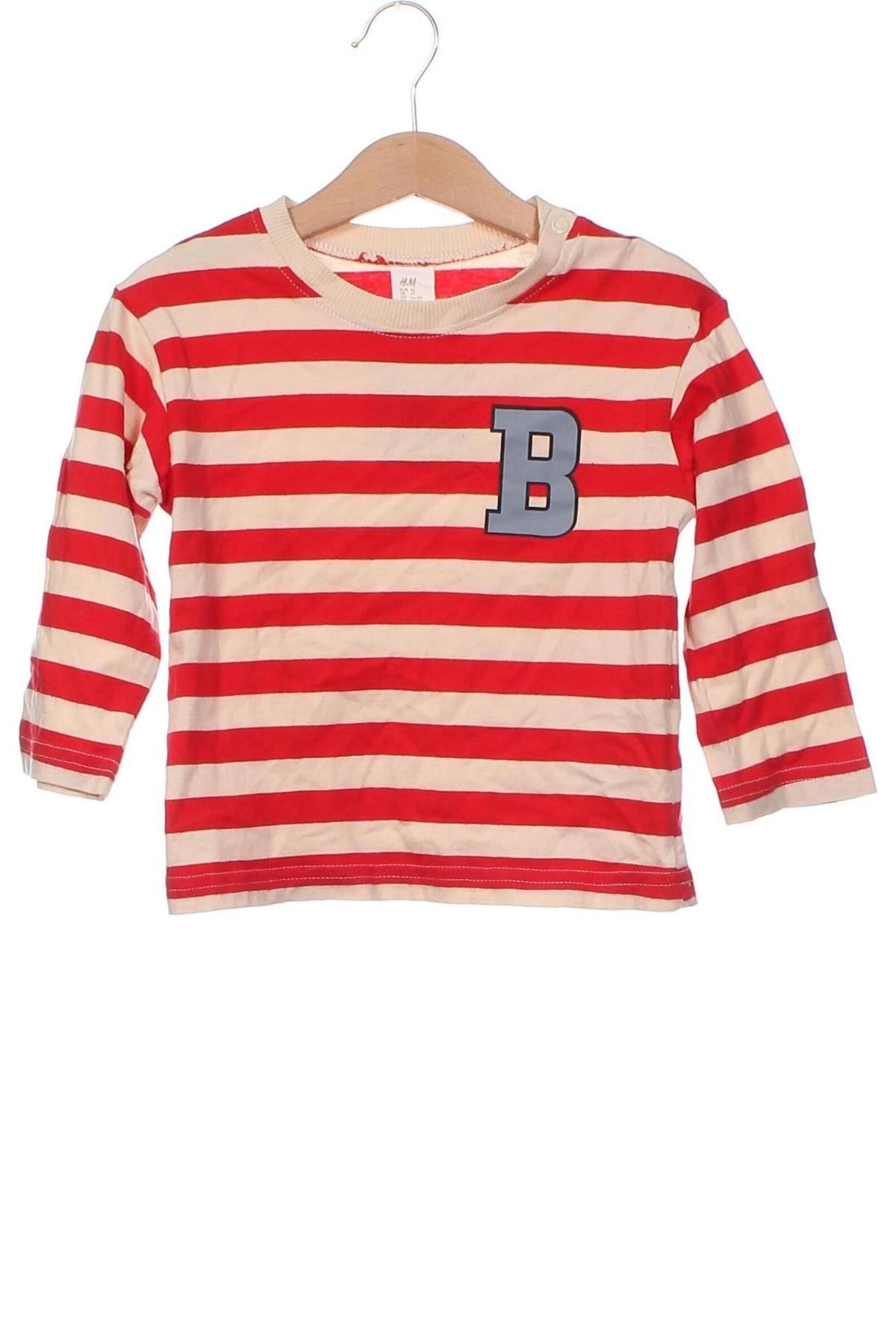 Детска блуза H&M, Размер 18-24m/ 86-98 см, Цвят Многоцветен, Цена 12,00 лв.