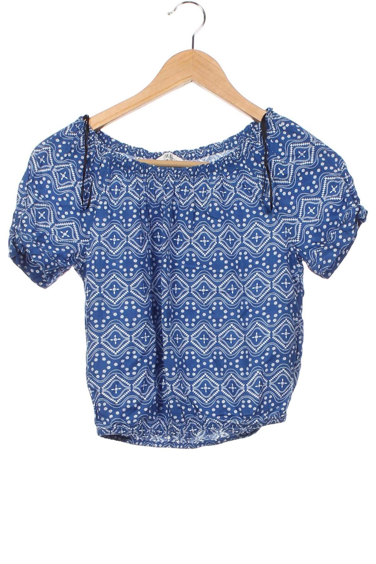 Детска блуза H&M, Размер 11-12y/ 152-158 см, Цвят Многоцветен, Цена 10,25 лв.