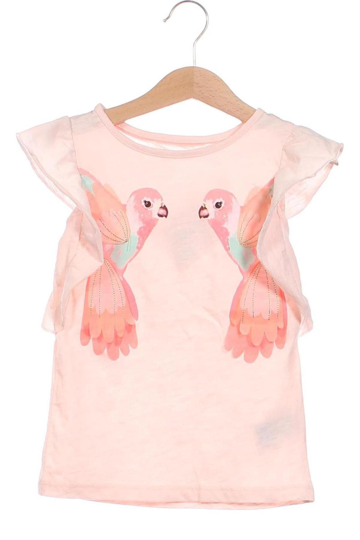 Dziecięca bluzka H&M, Rozmiar 4-5y/ 110-116 cm, Kolor Różowy, Cena 41,38 zł