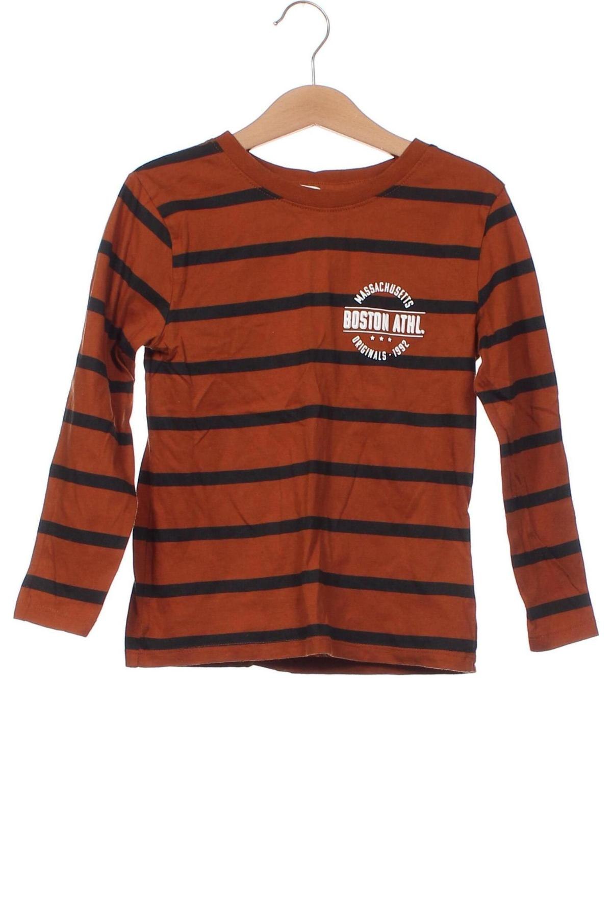 Kinder Shirt H&M, Größe 4-5y/ 110-116 cm, Farbe Braun, Preis 6,14 €