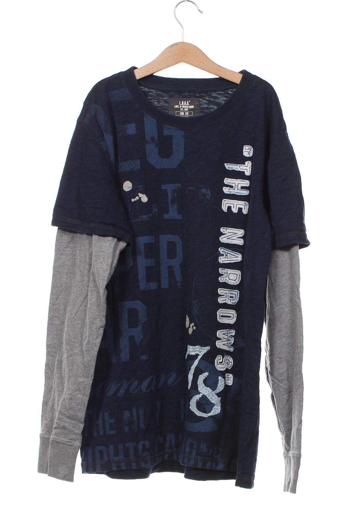 Παιδική μπλούζα H&M L.O.G.G., Μέγεθος 15-18y/ 170-176 εκ., Χρώμα Μπλέ, Τιμή 3,54 €