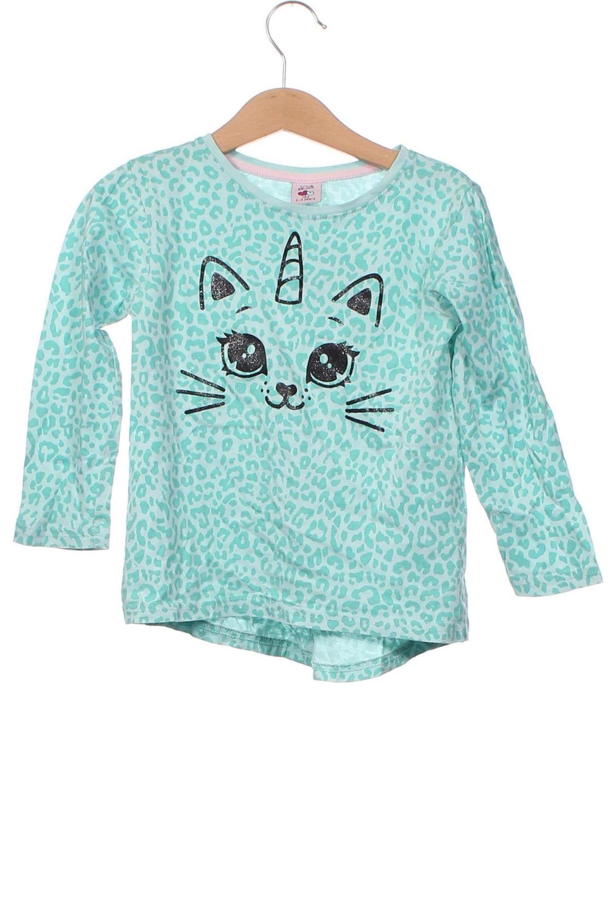 Bluză pentru copii Kiki & Koko, Mărime 3-4y/ 104-110 cm, Culoare Verde, Preț 17,05 Lei