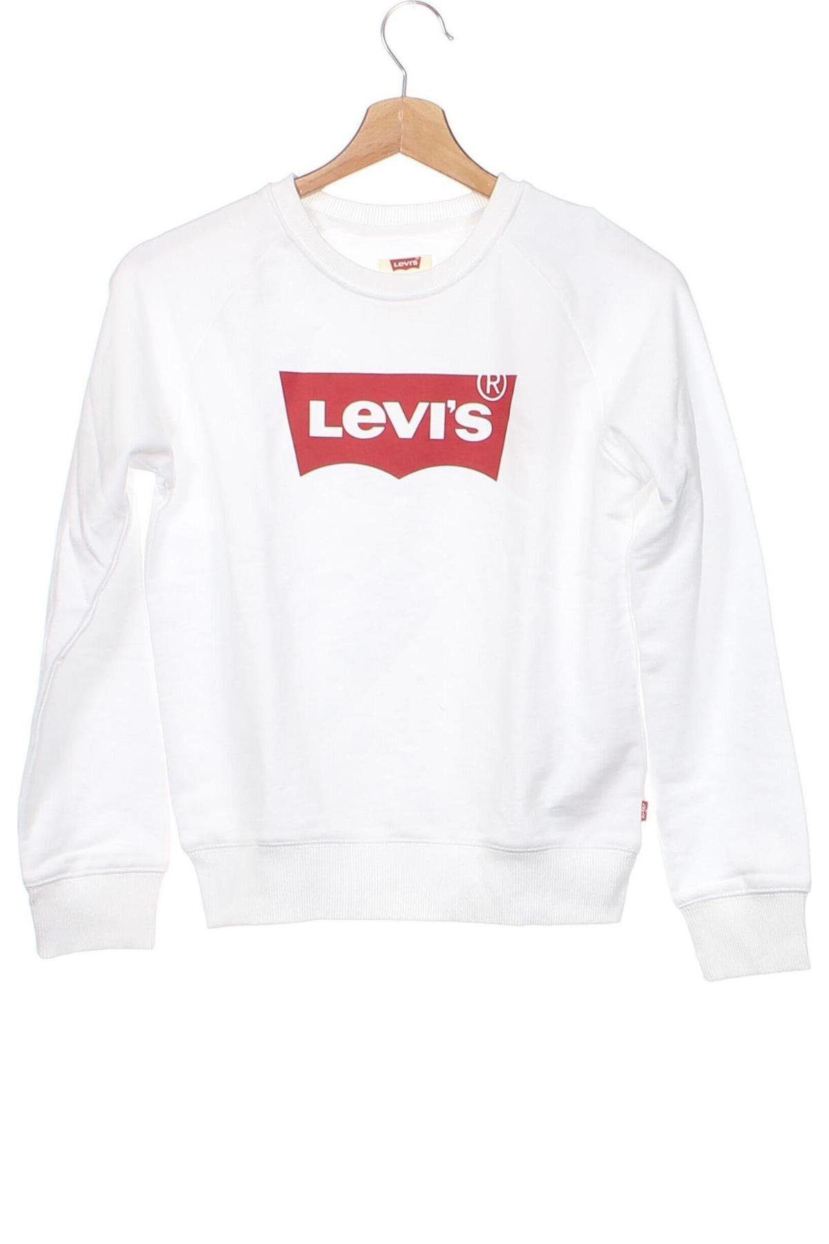 Детска блуза Levi's, Размер 12-13y/ 158-164 см, Цвят Бял, Цена 68,00 лв.