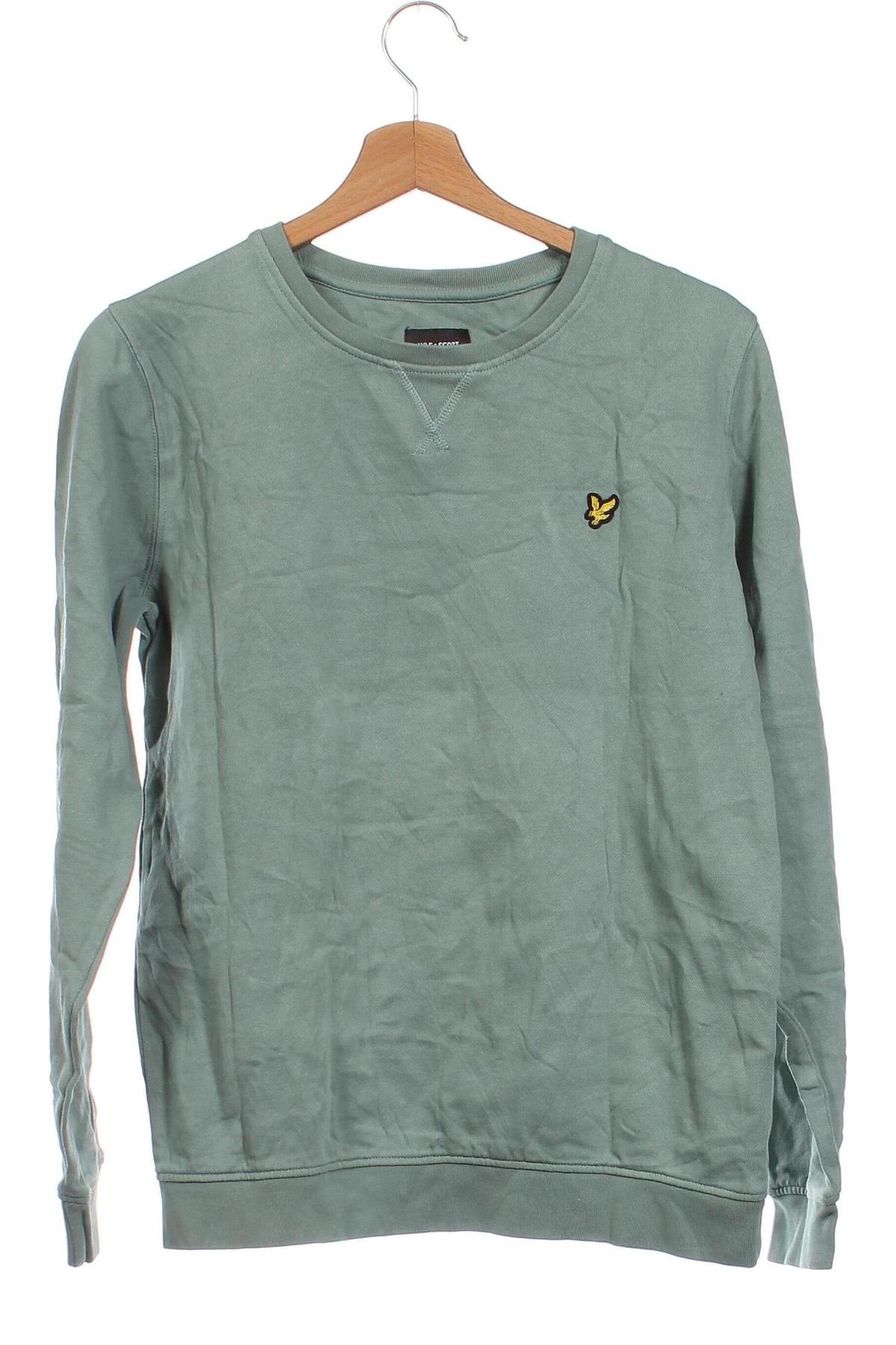 Παιδική μπλούζα Lyle & Scott, Μέγεθος 14-15y/ 168-170 εκ., Χρώμα Πράσινο, Τιμή 14,11 €