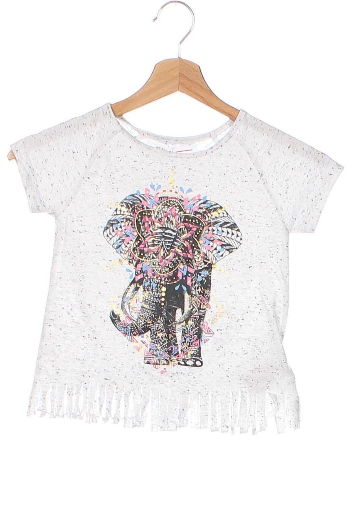 Kinder Shirt Minoti, Größe 3-4y/ 104-110 cm, Farbe Grau, Preis 9,21 €