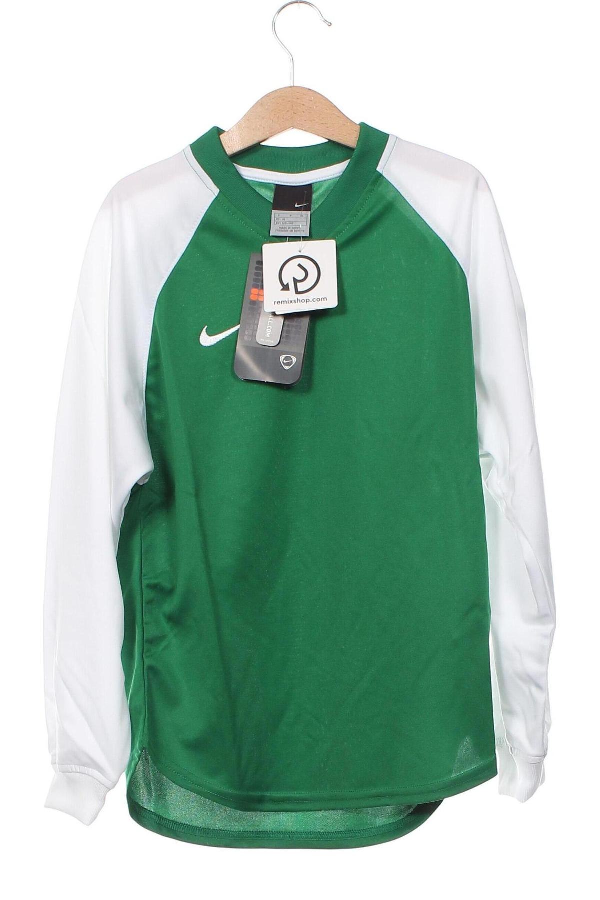 Детска блуза Nike, Размер 7-8y/ 128-134 см, Цвят Зелен, Цена 64,68 лв.