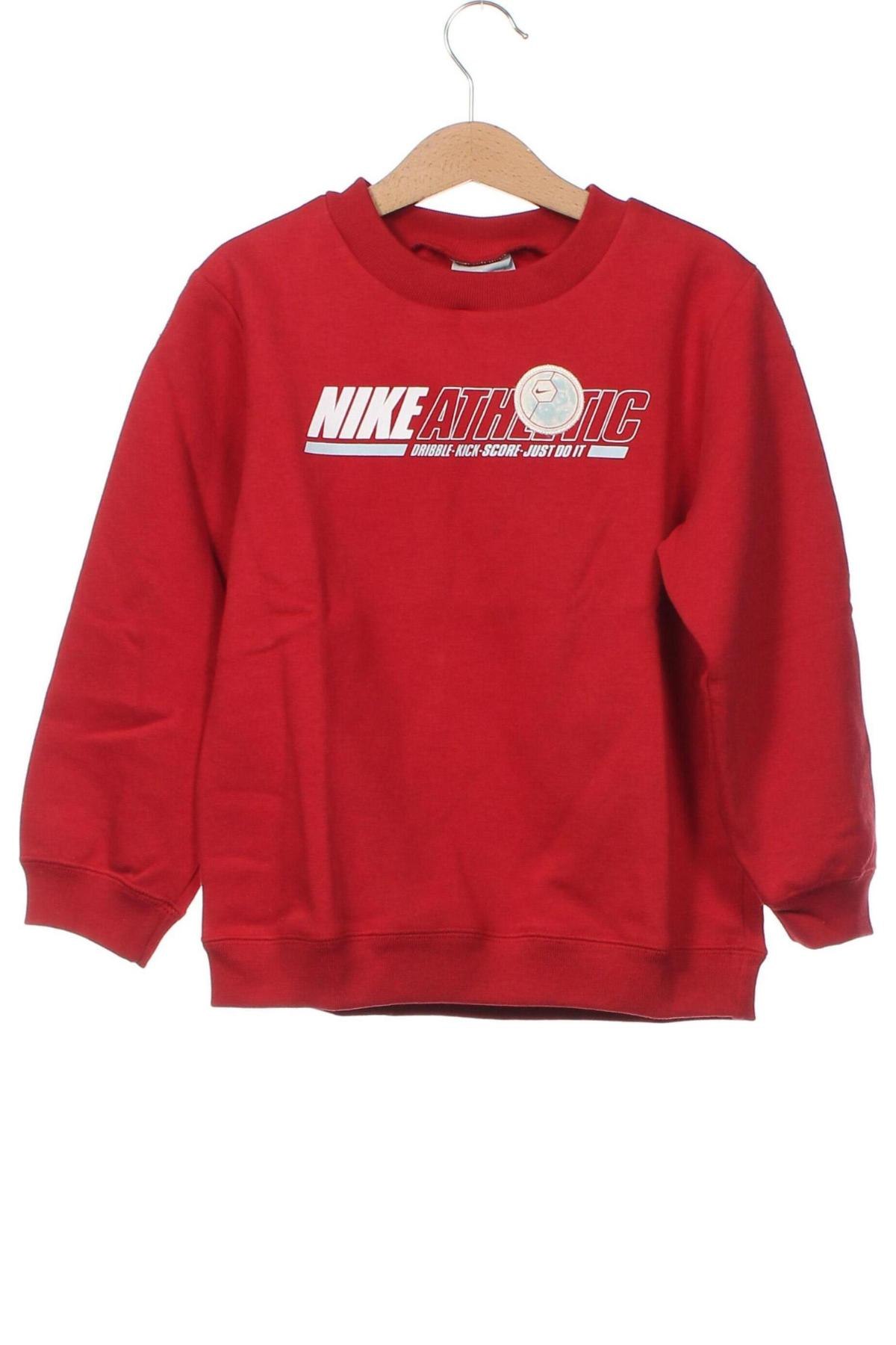 Παιδική μπλούζα Nike, Μέγεθος 4-5y/ 110-116 εκ., Χρώμα Κόκκινο, Τιμή 15,88 €
