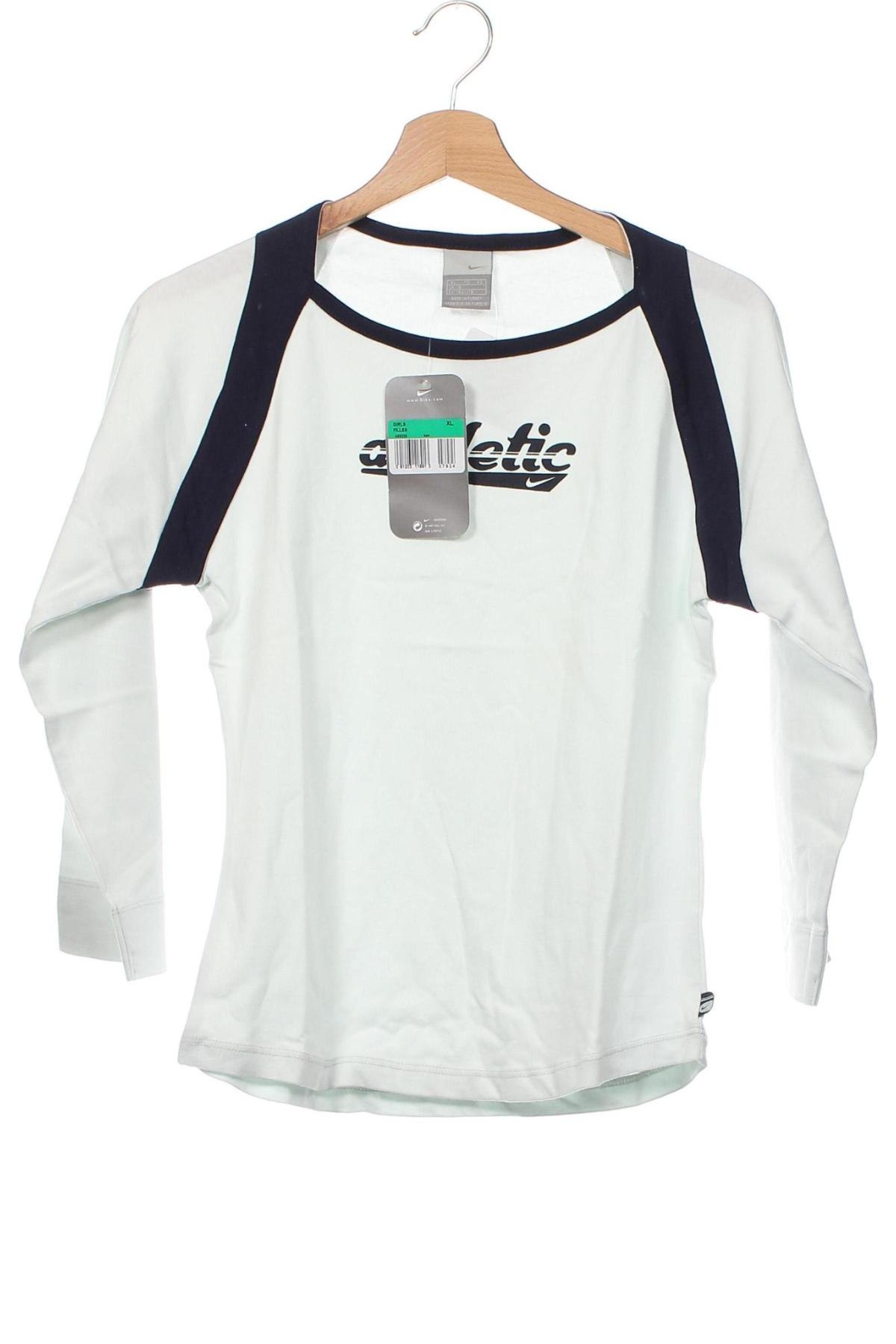 Детска блуза Nike, Размер 15-18y/ 170-176 см, Цвят Бял, Цена 21,06 лв.