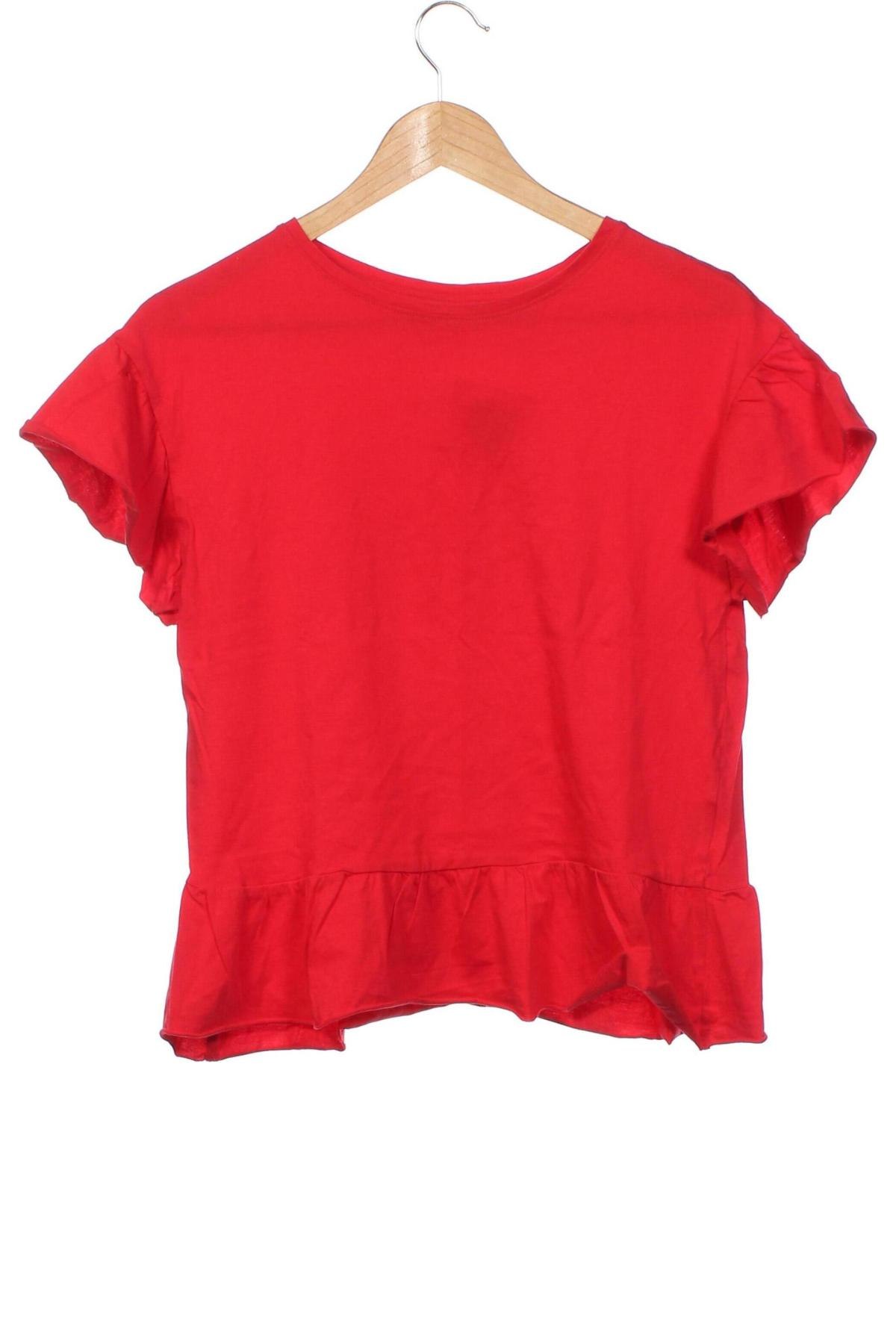 Детска блуза Oviesse, Размер 14-15y/ 168-170 см, Цвят Червен, Цена 11,76 лв.