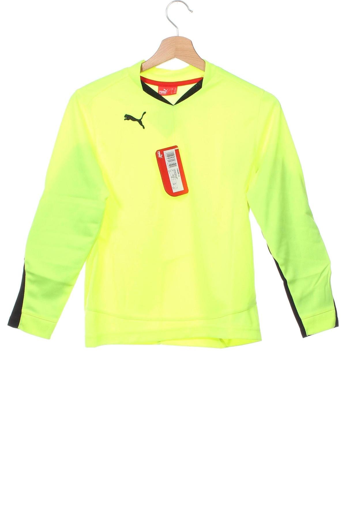 Детска блуза PUMA, Размер 9-10y/ 140-146 см, Цвят Зелен, Цена 39,69 лв.