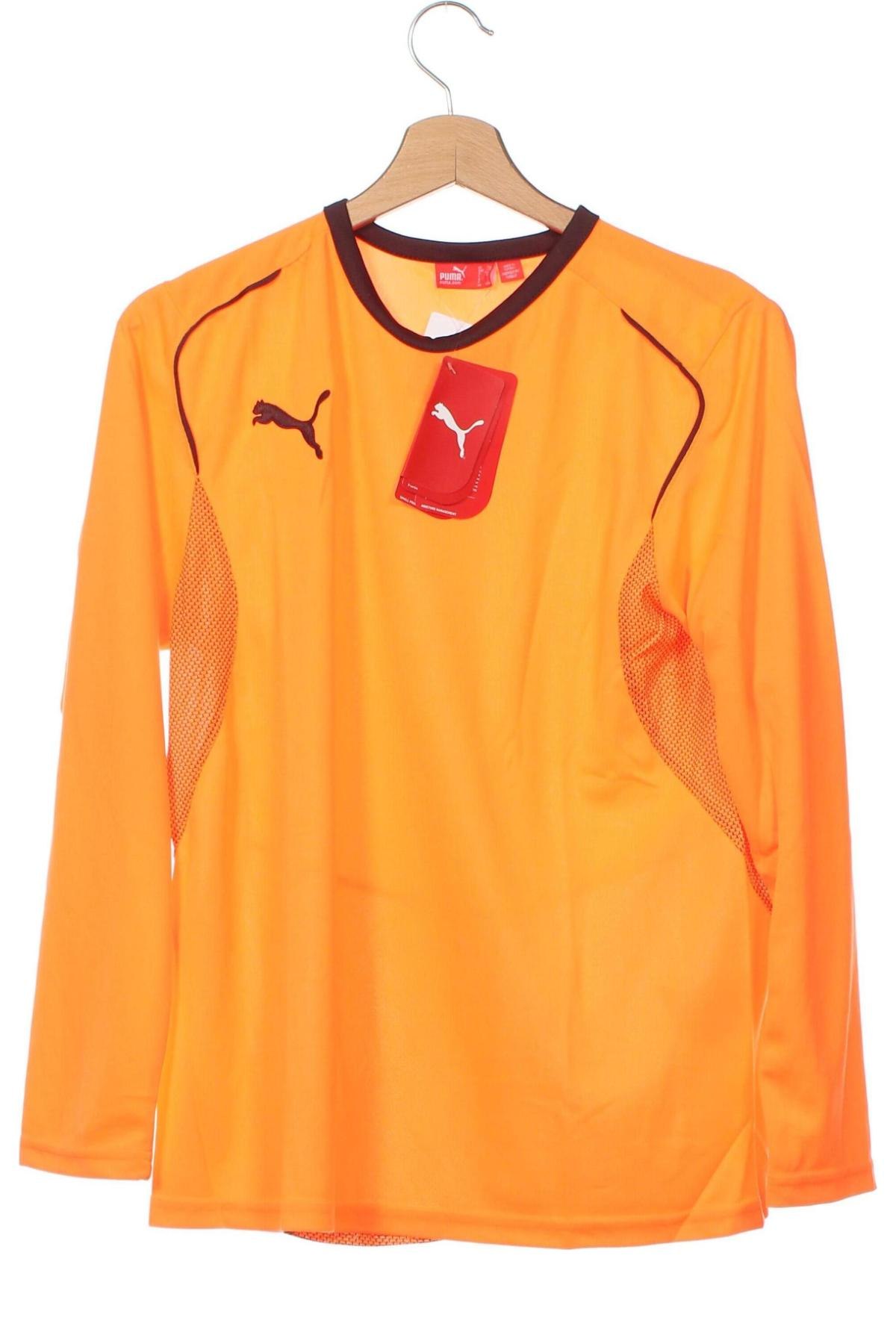 Детска блуза PUMA, Размер 13-14y/ 164-168 см, Цвят Оранжев, Цена 10,78 лв.