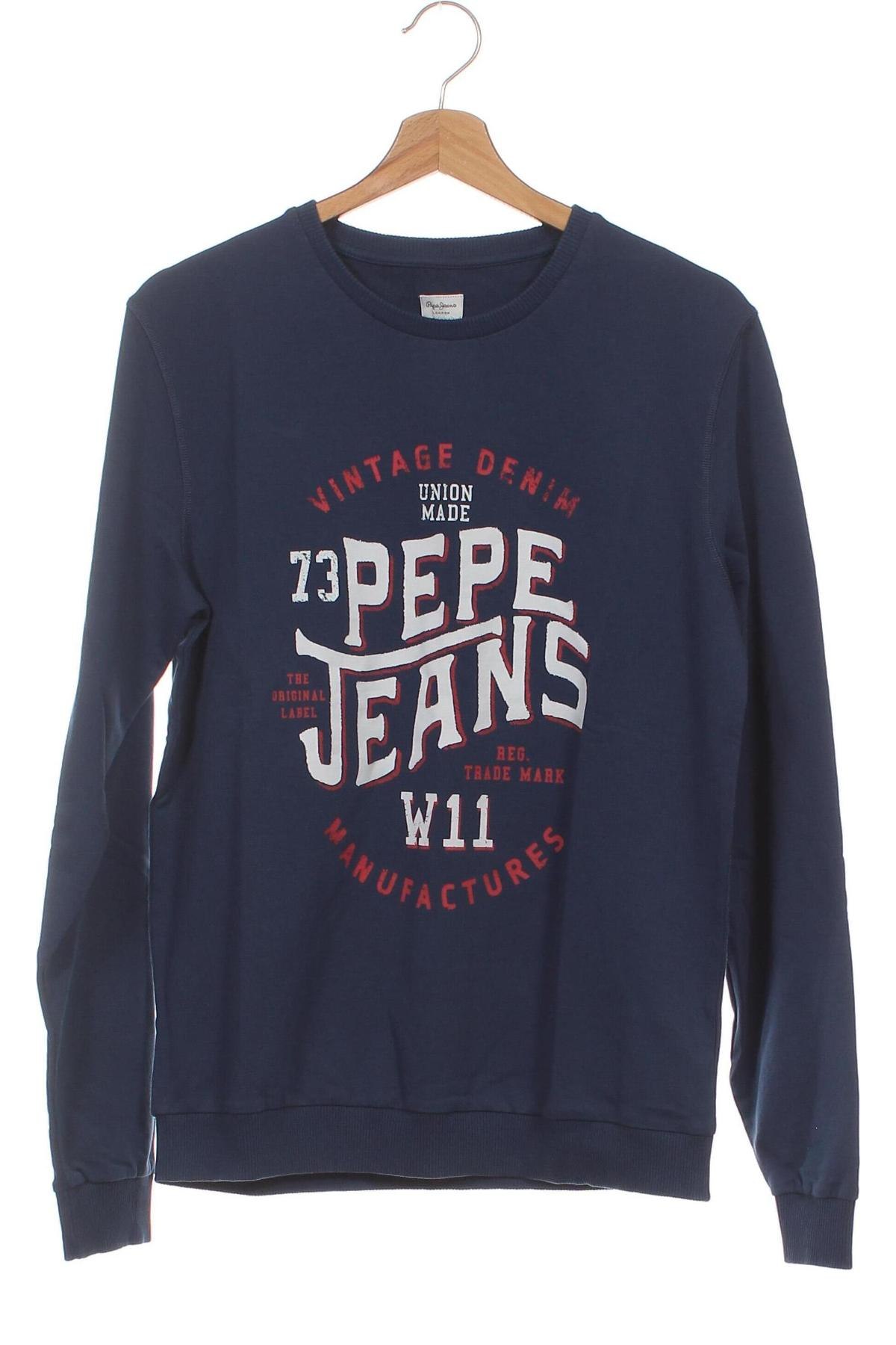 Bluză pentru copii Pepe Jeans, Mărime 15-18y/ 170-176 cm, Culoare Albastru, Preț 144,95 Lei