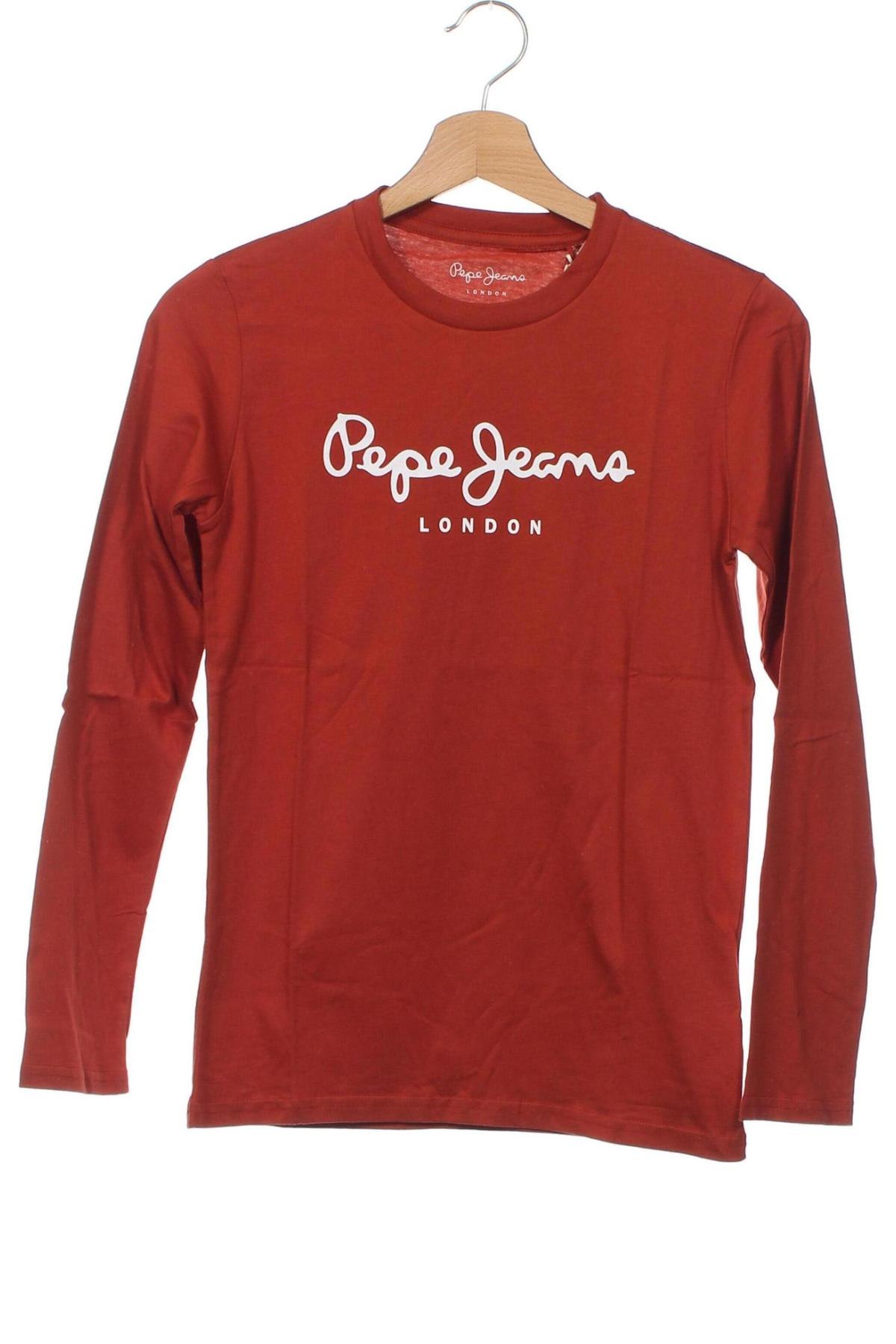 Παιδική μπλούζα Pepe Jeans, Μέγεθος 10-11y/ 146-152 εκ., Χρώμα Πορτοκαλί, Τιμή 18,93 €