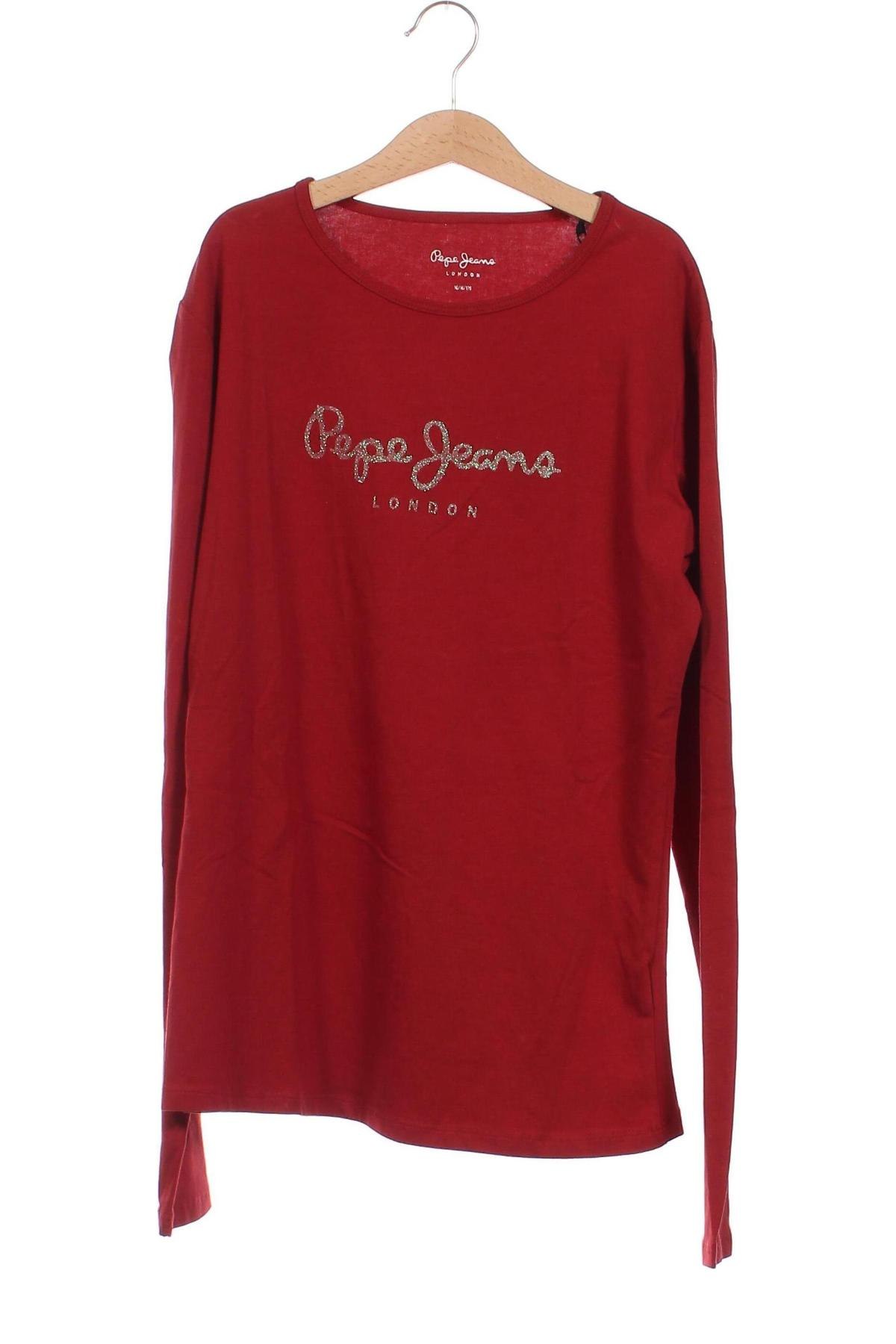 Bluză pentru copii Pepe Jeans, Mărime 15-18y/ 170-176 cm, Culoare Roșu, Preț 144,95 Lei