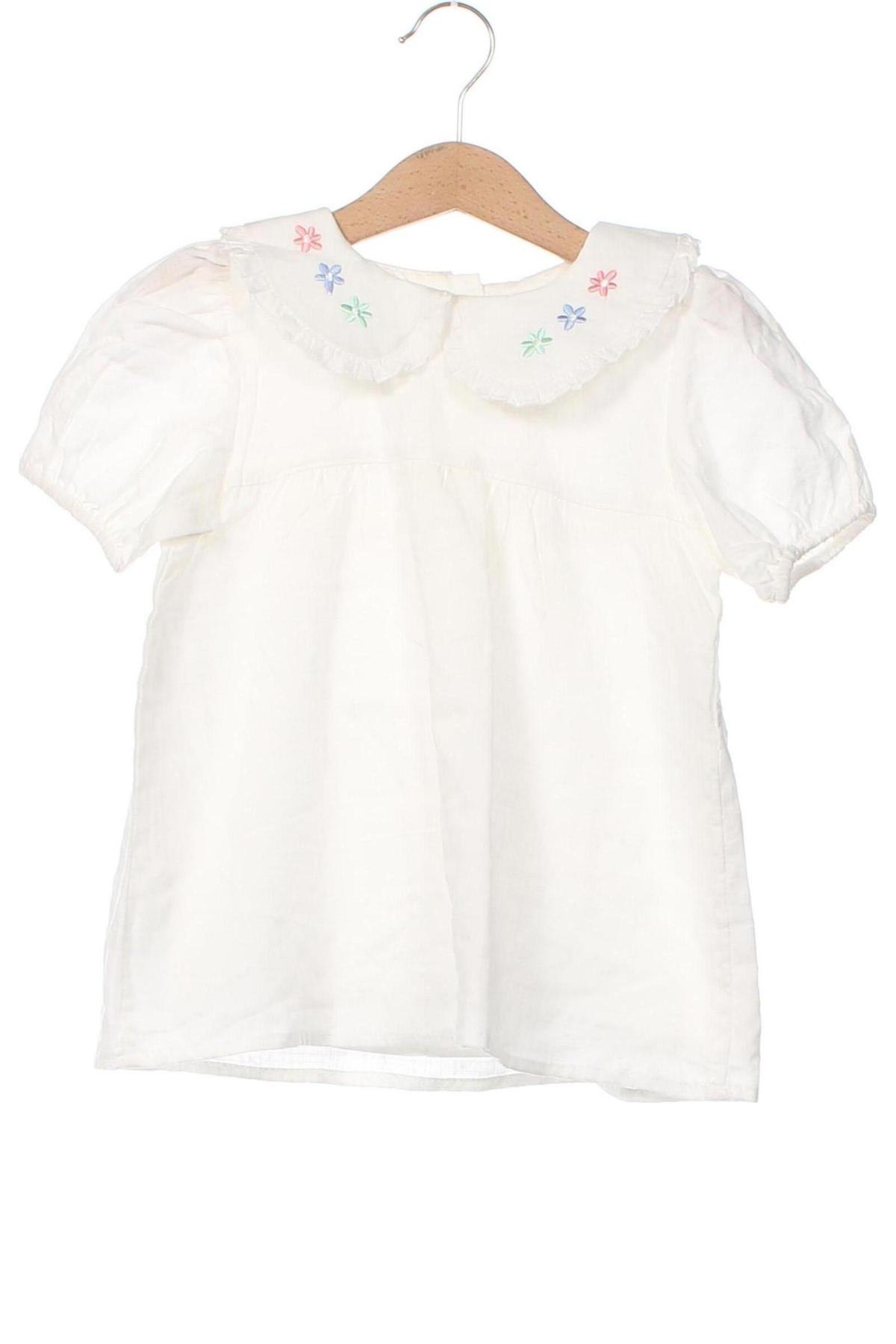 Bluză pentru copii Reserved, Mărime 4-5y/ 110-116 cm, Culoare Alb, Preț 30,00 Lei