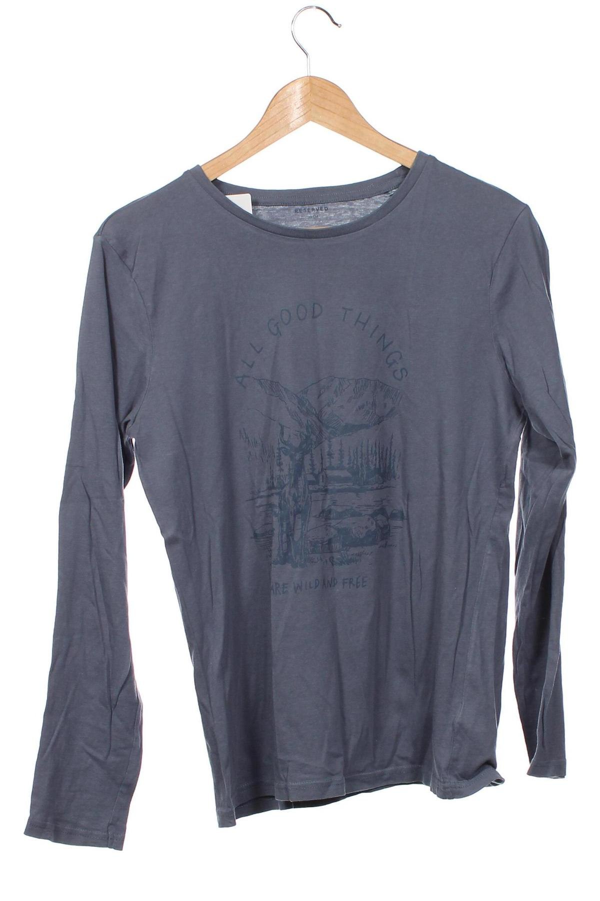 Παιδική μπλούζα Reserved, Μέγεθος 14-15y/ 168-170 εκ., Χρώμα Μπλέ, Τιμή 6,14 €