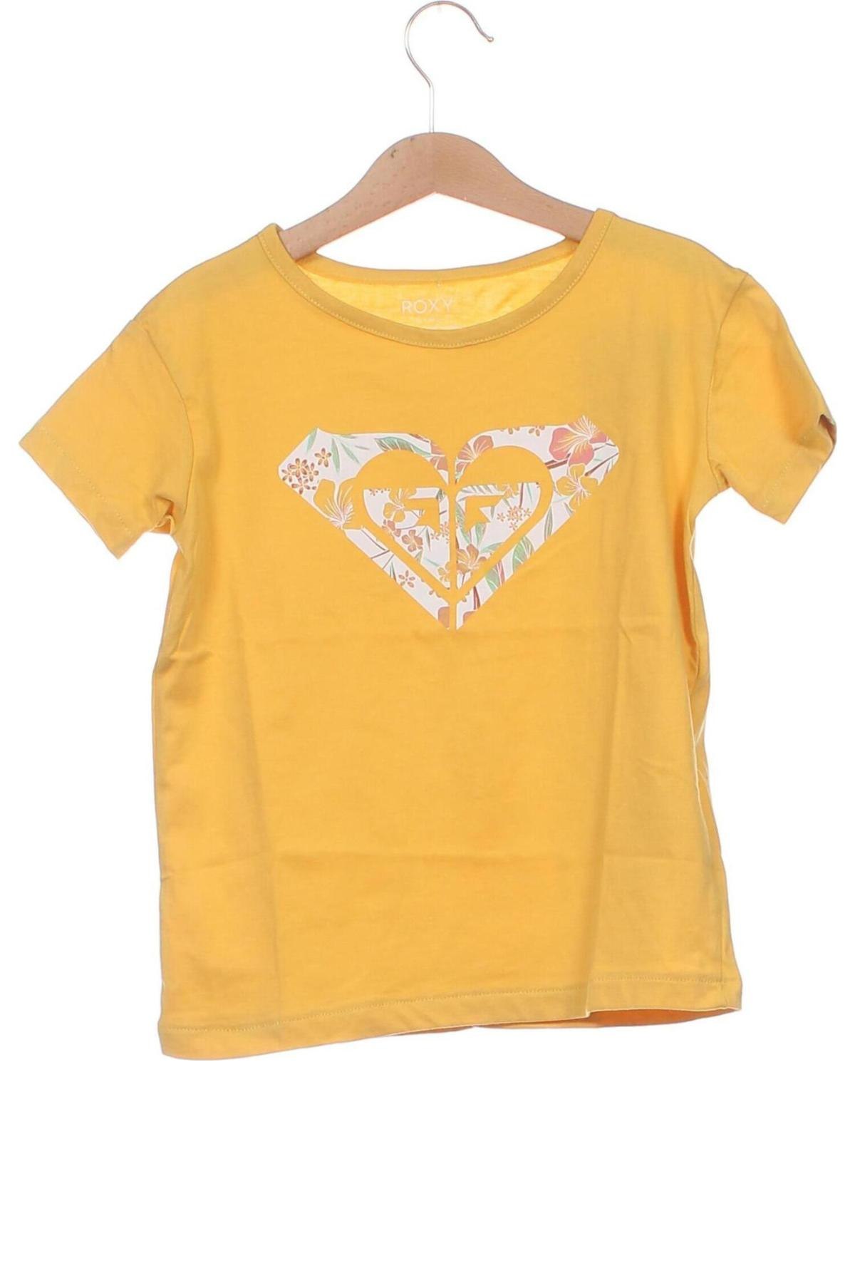Детска блуза Roxy, Размер 5-6y/ 116-122 см, Цвят Жълт, Цена 19,38 лв.