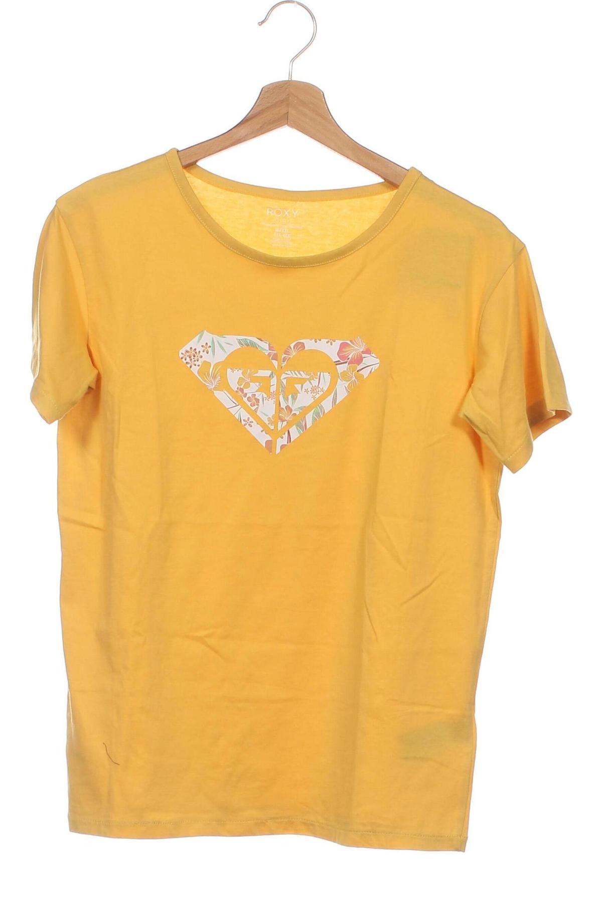 Kinder Shirt Roxy, Größe 15-18y/ 170-176 cm, Farbe Gelb, Preis € 9,99