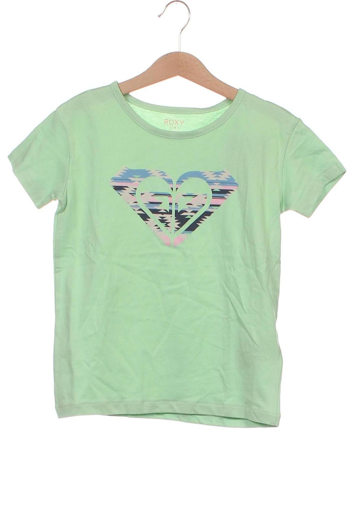 Kinder Shirt Roxy, Größe 5-6y/ 116-122 cm, Farbe Grün, Preis 10,52 €