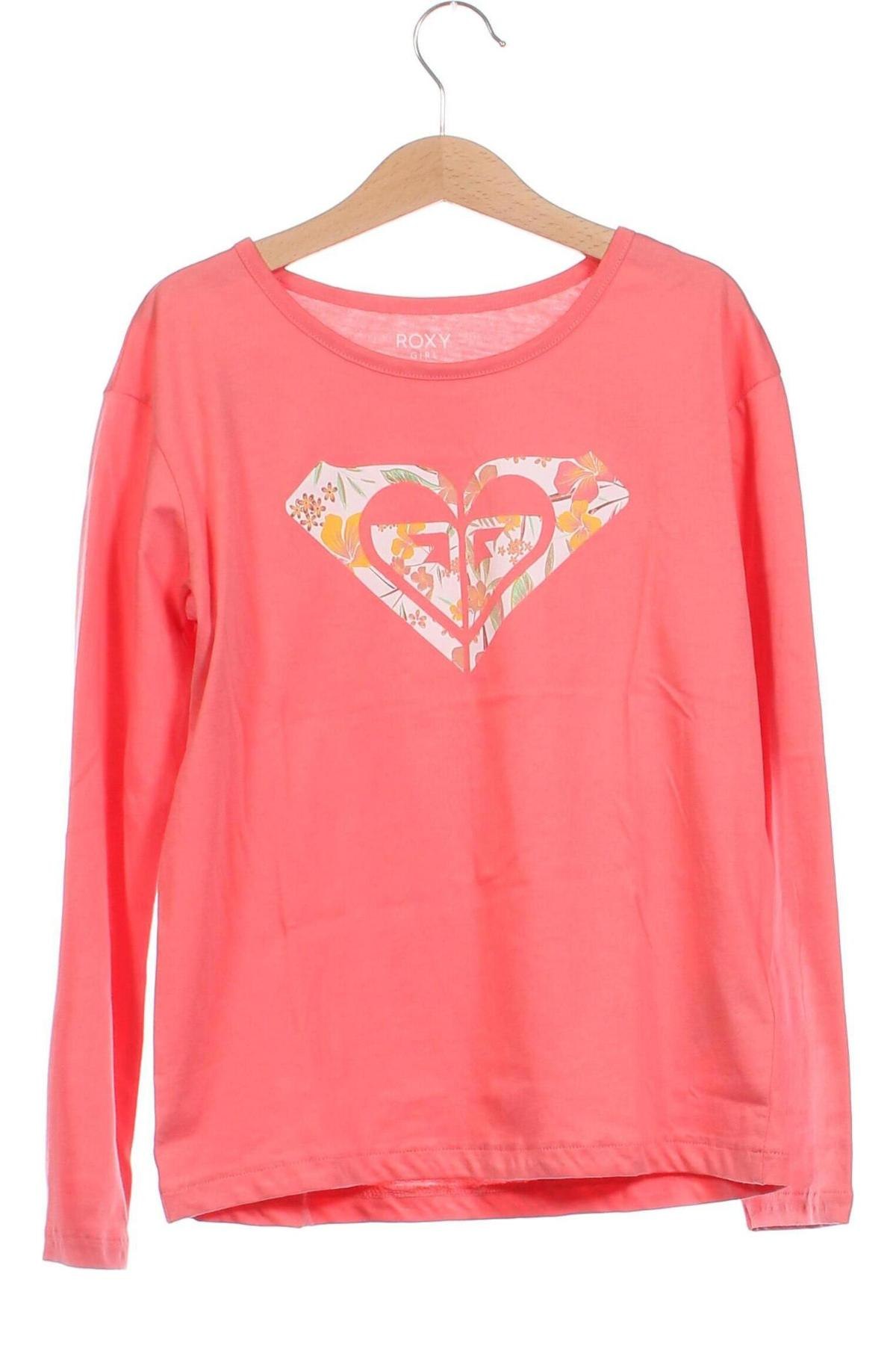 Детска блуза Roxy, Размер 9-10y/ 140-146 см, Цвят Розов, Цена 20,40 лв.