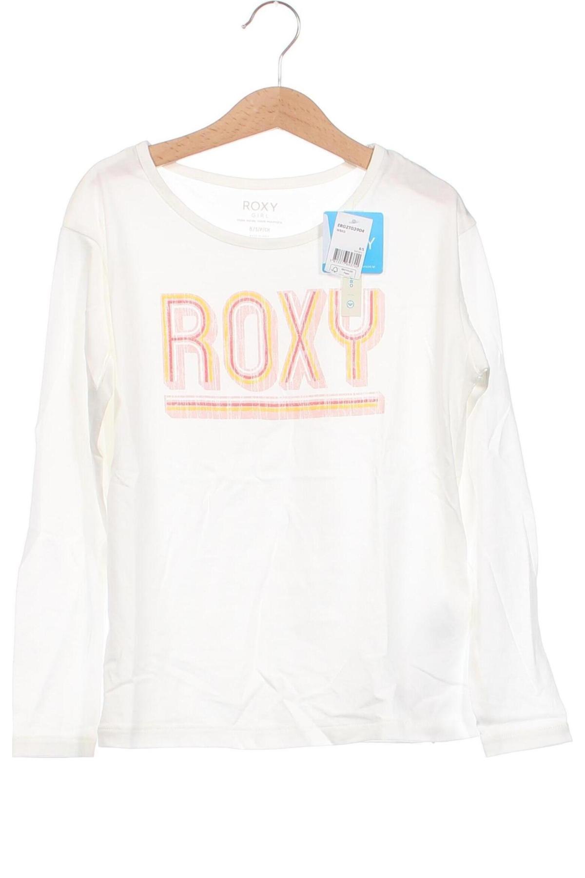 Dziecięca bluzka Roxy, Rozmiar 7-8y/ 128-134 cm, Kolor Biały, Cena 54,38 zł