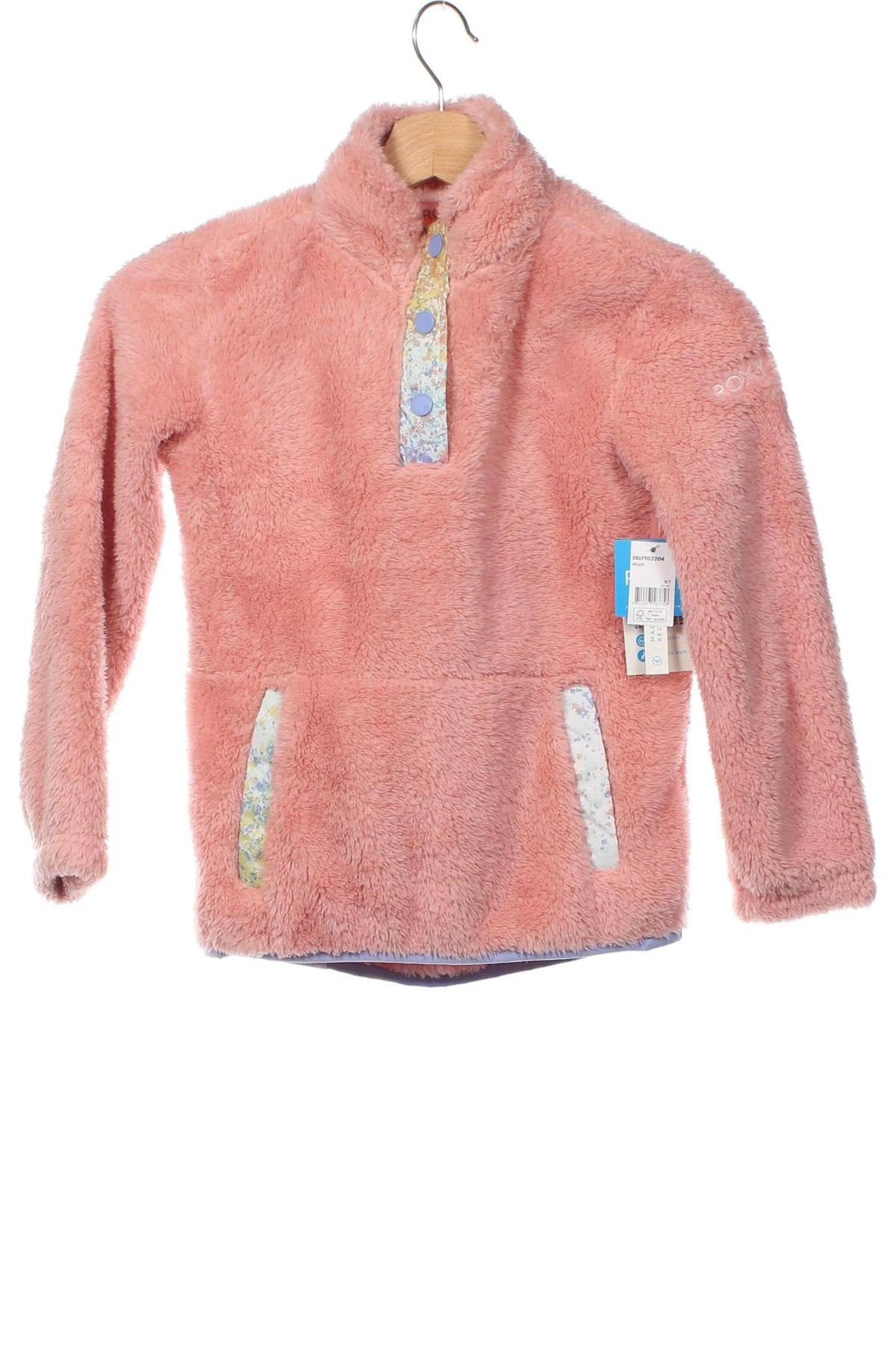 Детска блуза Roxy, Размер 6-7y/ 122-128 см, Цвят Розов, Цена 11,22 лв.