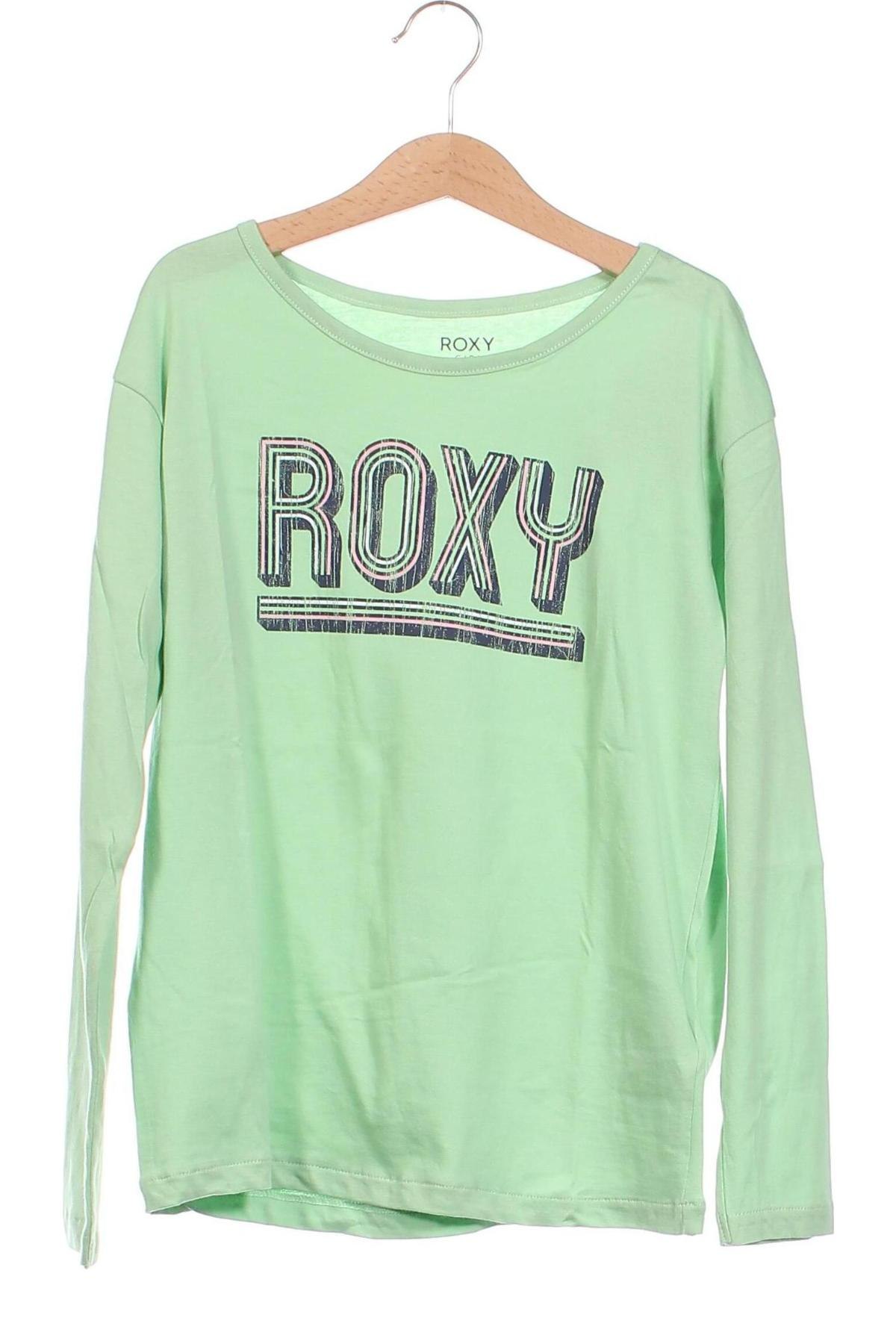 Παιδική μπλούζα Roxy, Μέγεθος 9-10y/ 140-146 εκ., Χρώμα Πράσινο, Τιμή 10,52 €
