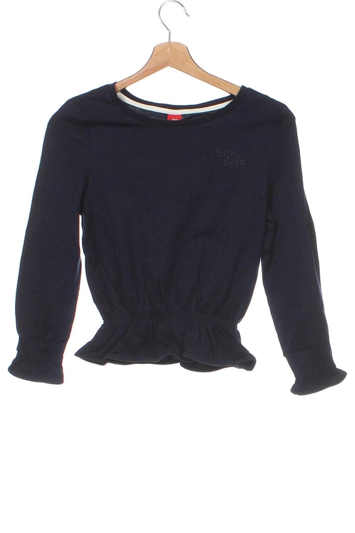 Παιδική μπλούζα S.Oliver, Μέγεθος 9-10y/ 140-146 εκ., Χρώμα Μπλέ, Τιμή 26,29 €
