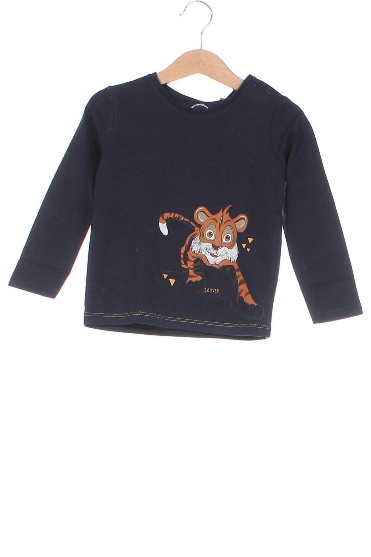 Kinder Shirt S.Oliver, Größe 18-24m/ 86-98 cm, Farbe Blau, Preis € 6,05