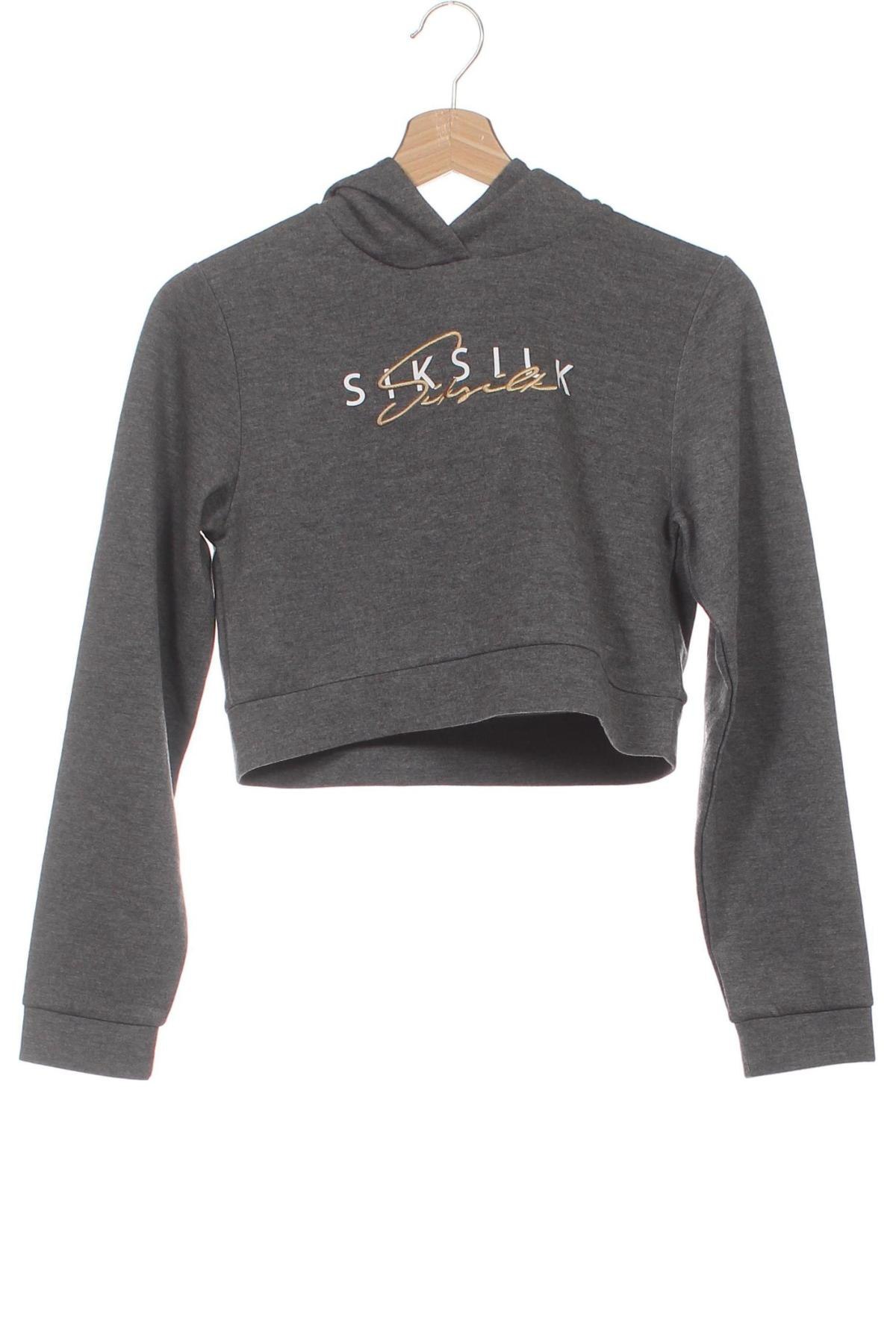 Kinder Shirt SikSilk, Größe 14-15y/ 168-170 cm, Farbe Grau, Preis 15,31 €