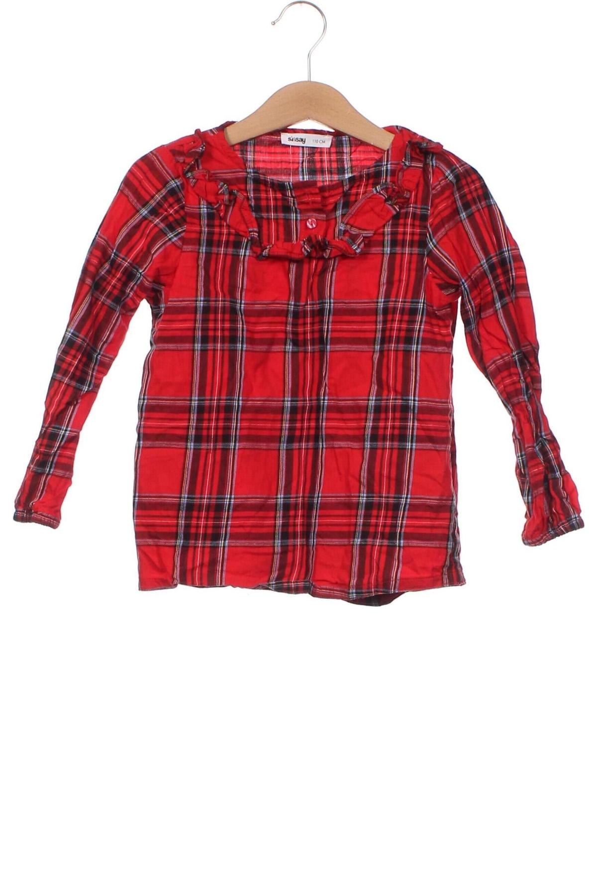 Детска блуза Sinsay, Размер 3-4y/ 104-110 см, Цвят Многоцветен, Цена 6,00 лв.
