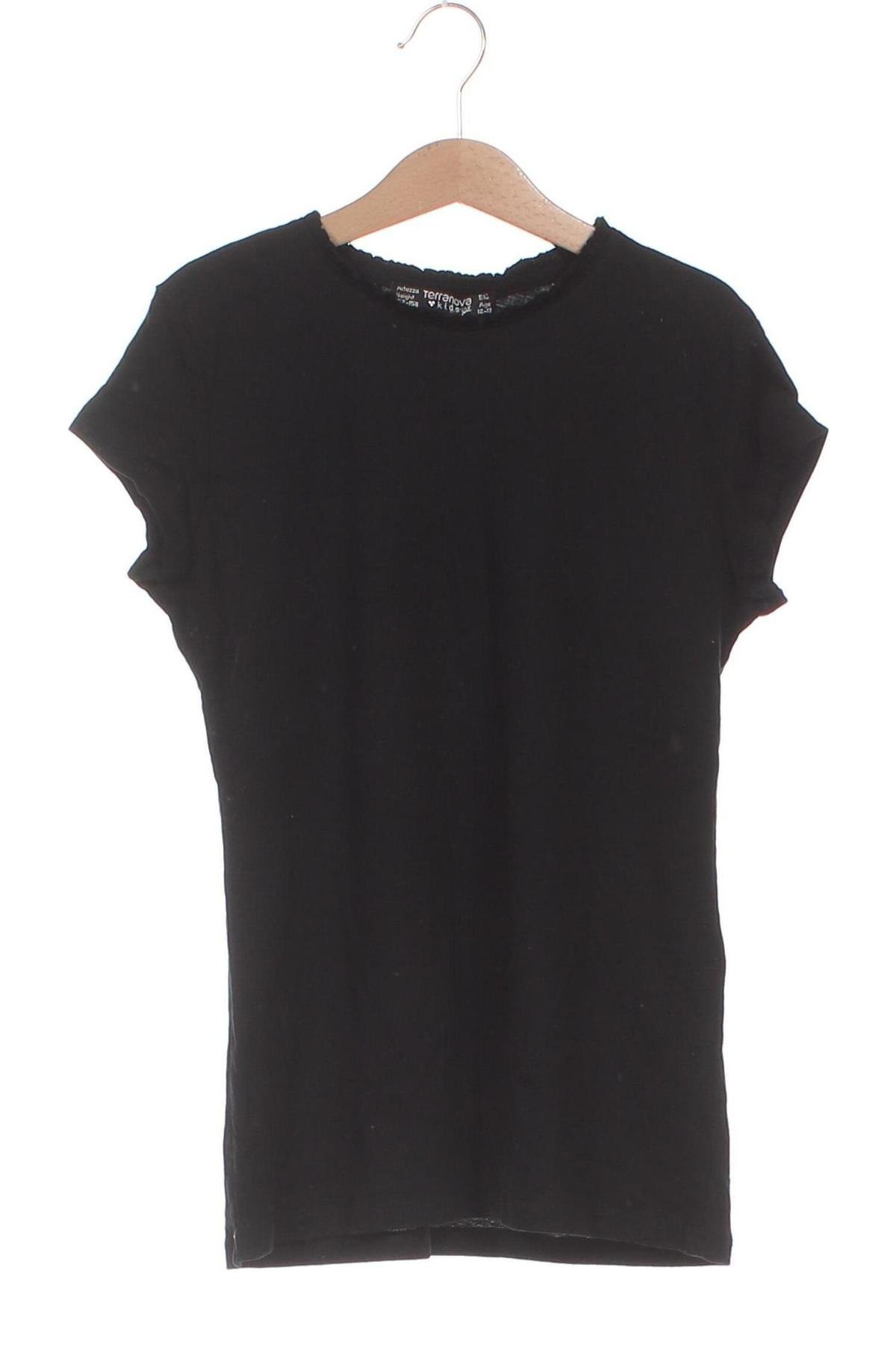 Детска блуза Terranova, Размер 11-12y/ 152-158 см, Цвят Черен, Цена 9,20 лв.